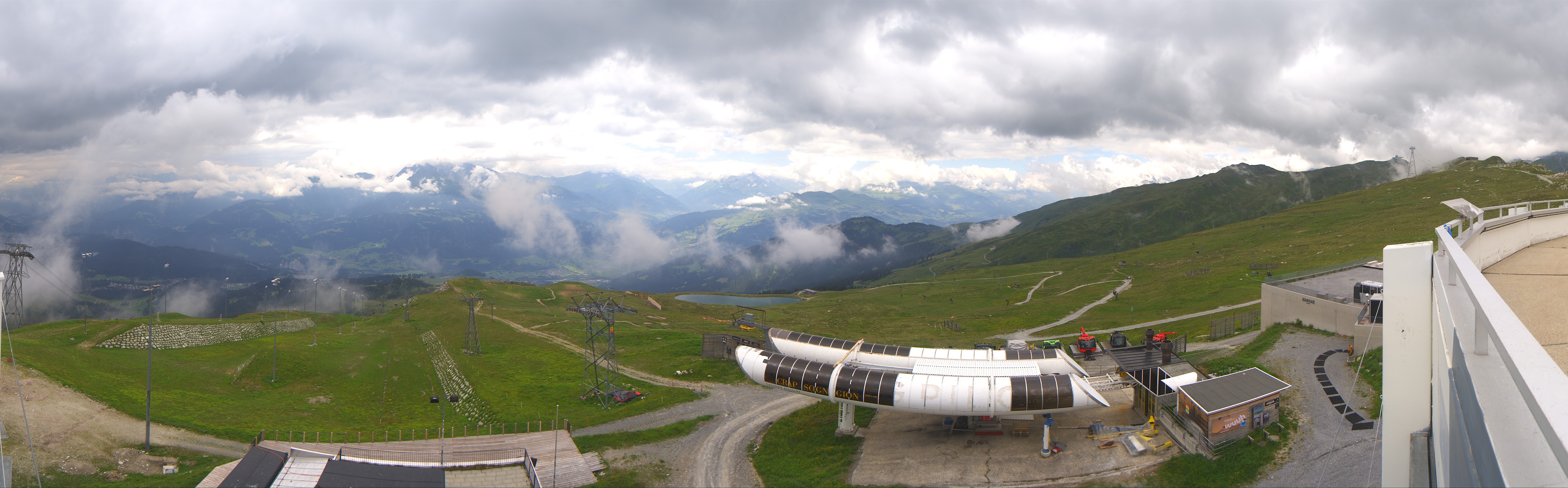 Archiv Foto Webcam Crap Sogn Gion Park Laax