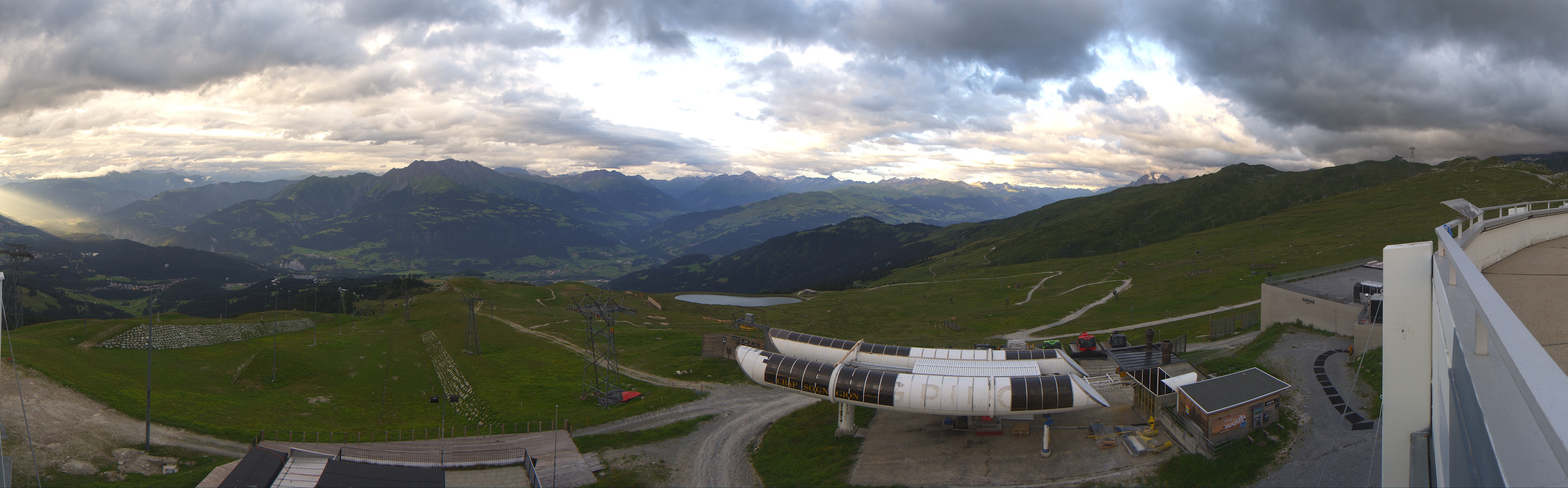 Archiv Foto Webcam Crap Sogn Gion Park Laax