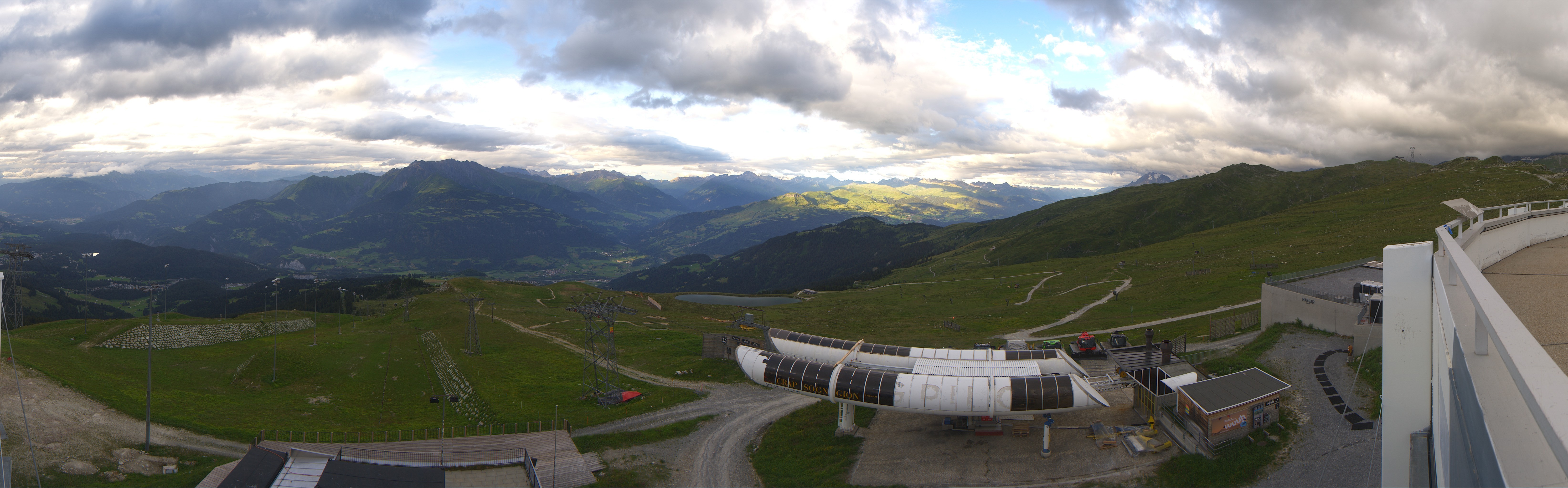 Archiv Foto Webcam Crap Sogn Gion Park Laax