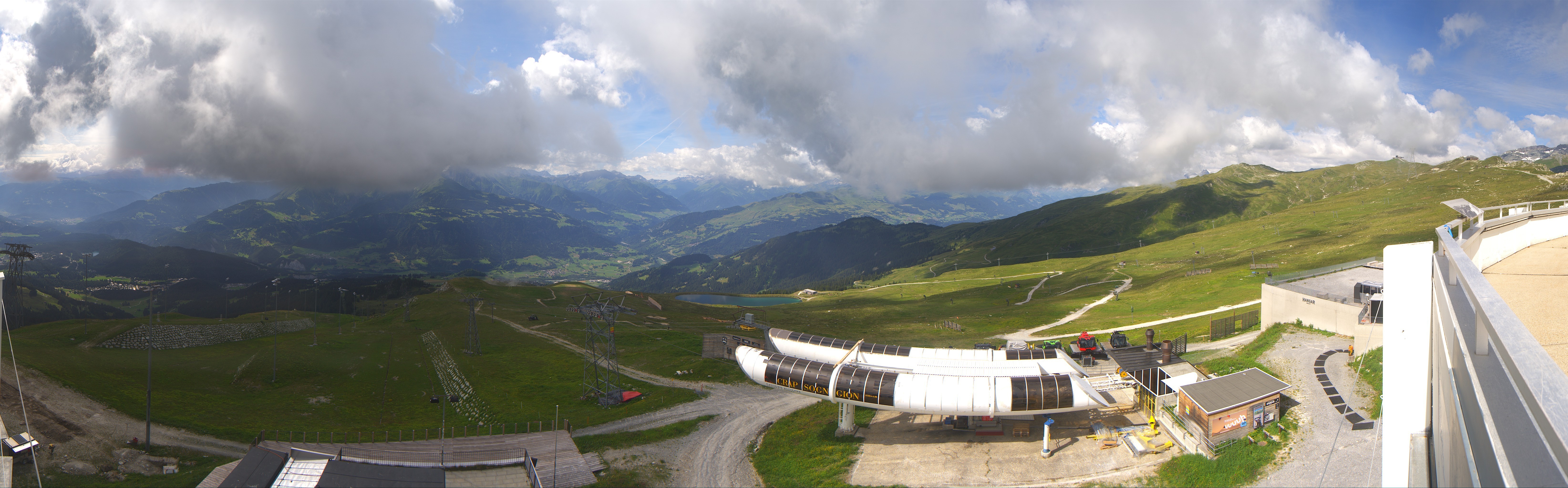 Archiv Foto Webcam Crap Sogn Gion Park Laax