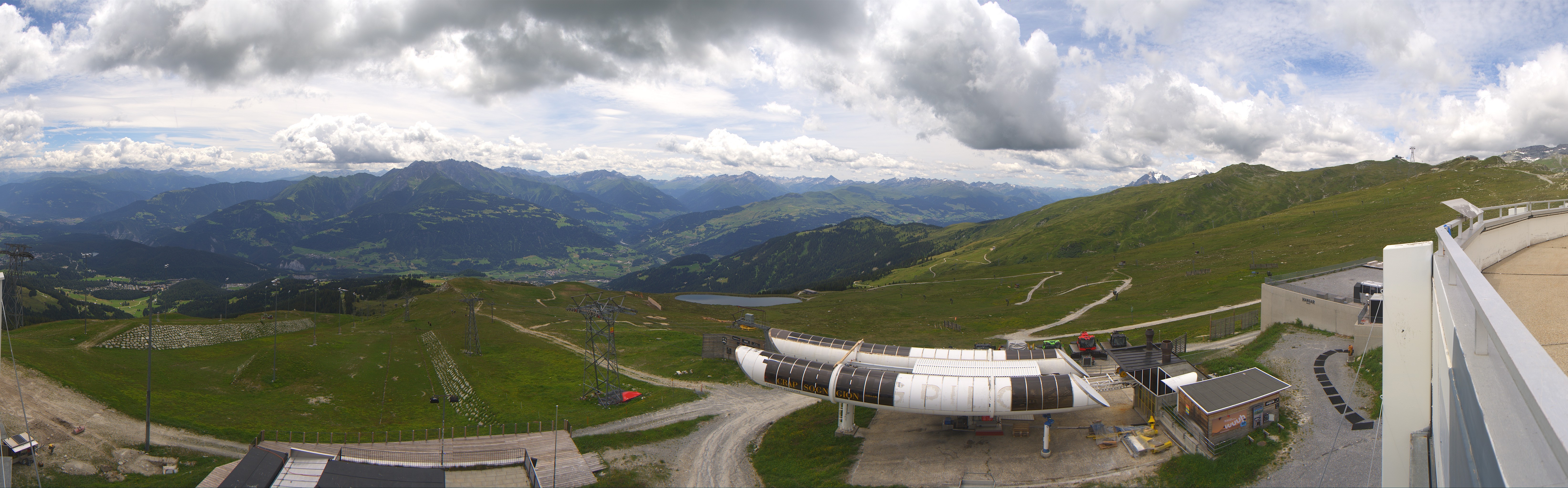 Archiv Foto Webcam Crap Sogn Gion Park Laax