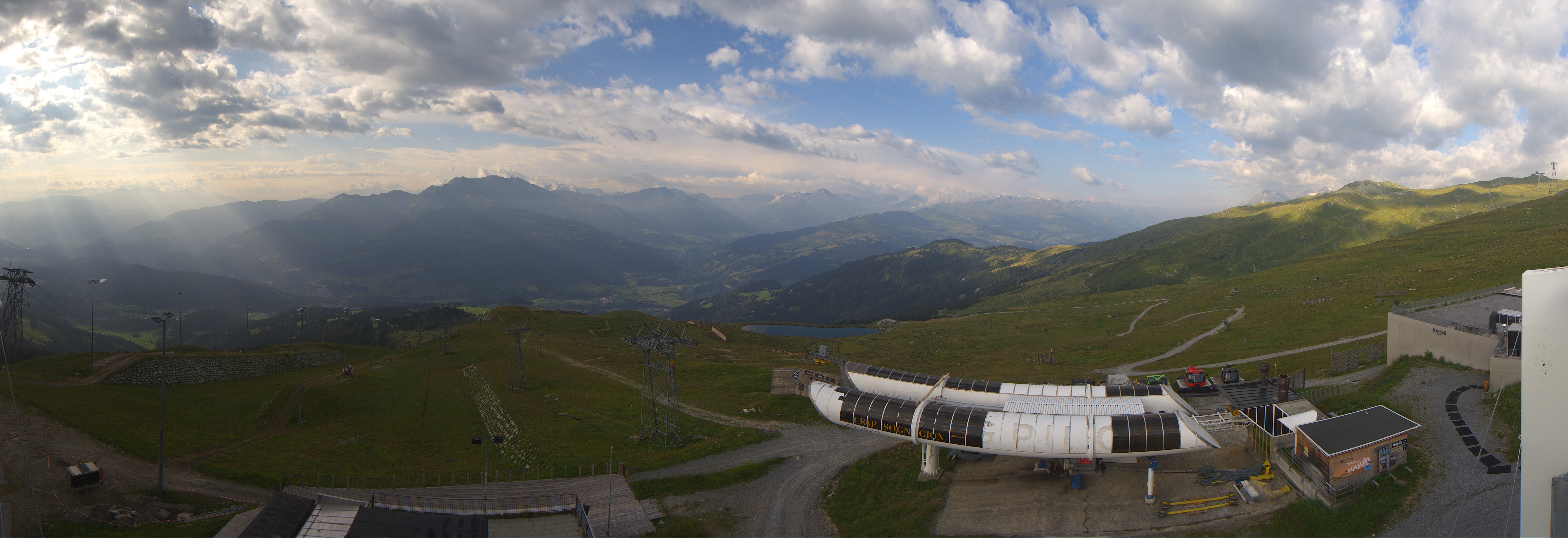 Archiv Foto Webcam Crap Sogn Gion Park Laax