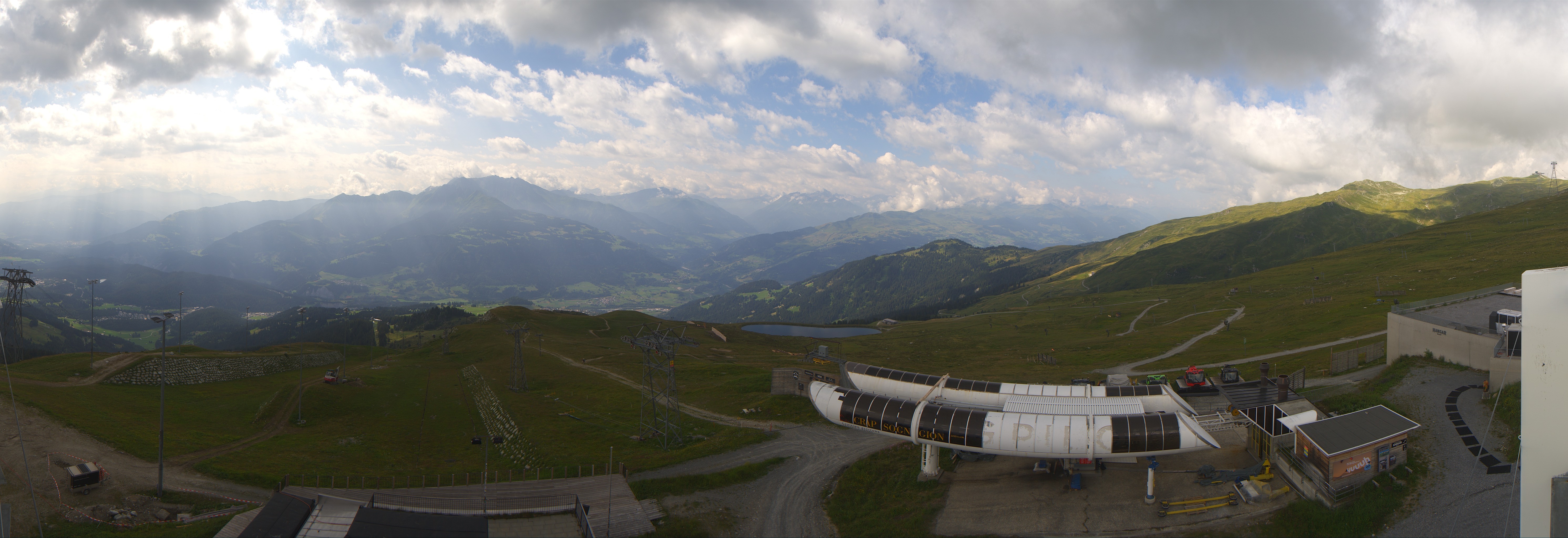 Archiv Foto Webcam Crap Sogn Gion Park Laax