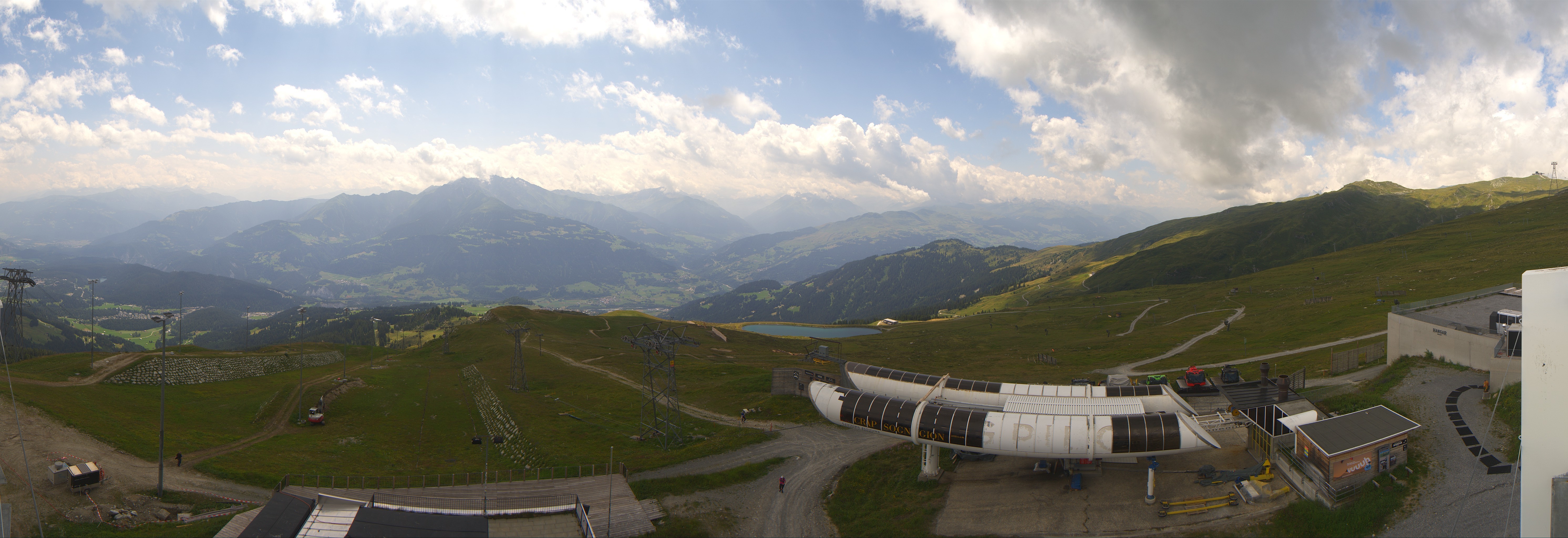 Archiv Foto Webcam Crap Sogn Gion Park Laax