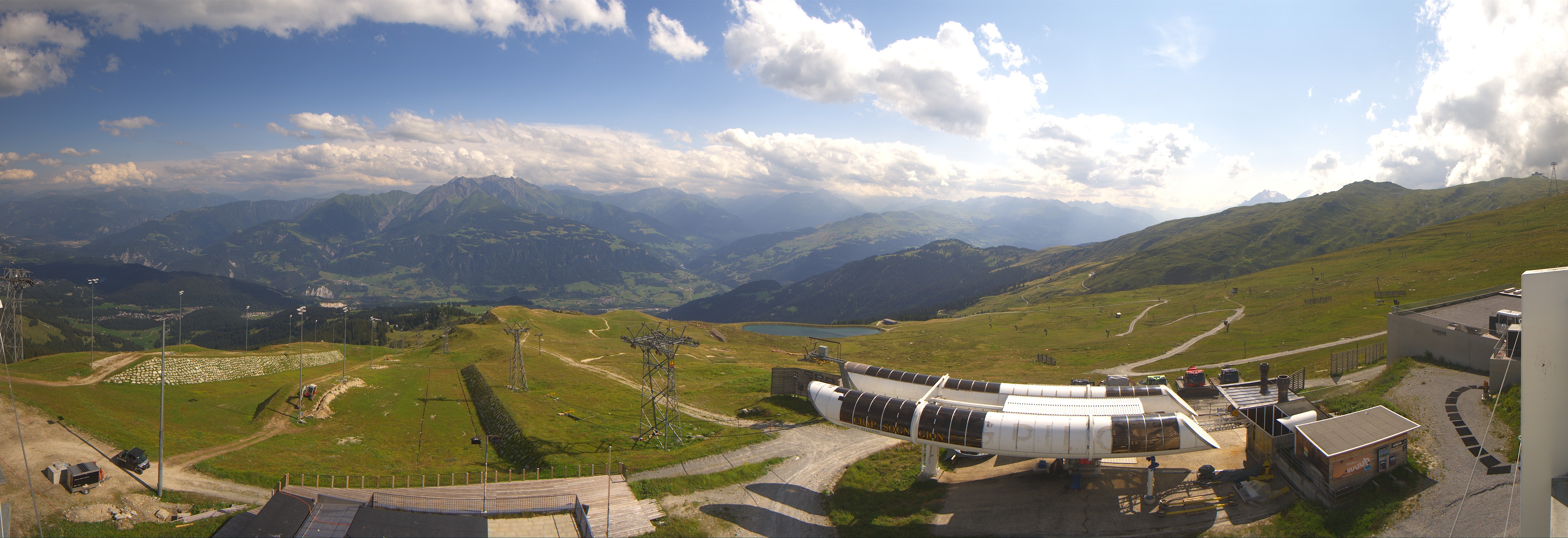 Archiv Foto Webcam Crap Sogn Gion Park Laax