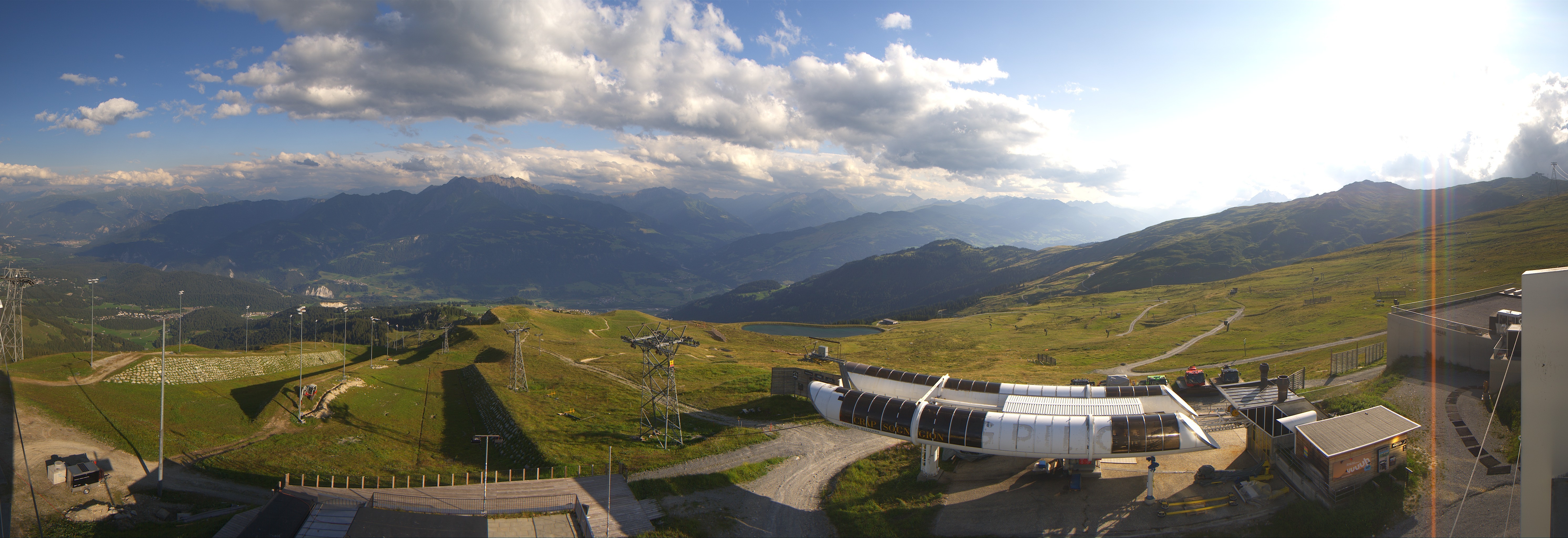 Archiv Foto Webcam Crap Sogn Gion Park Laax
