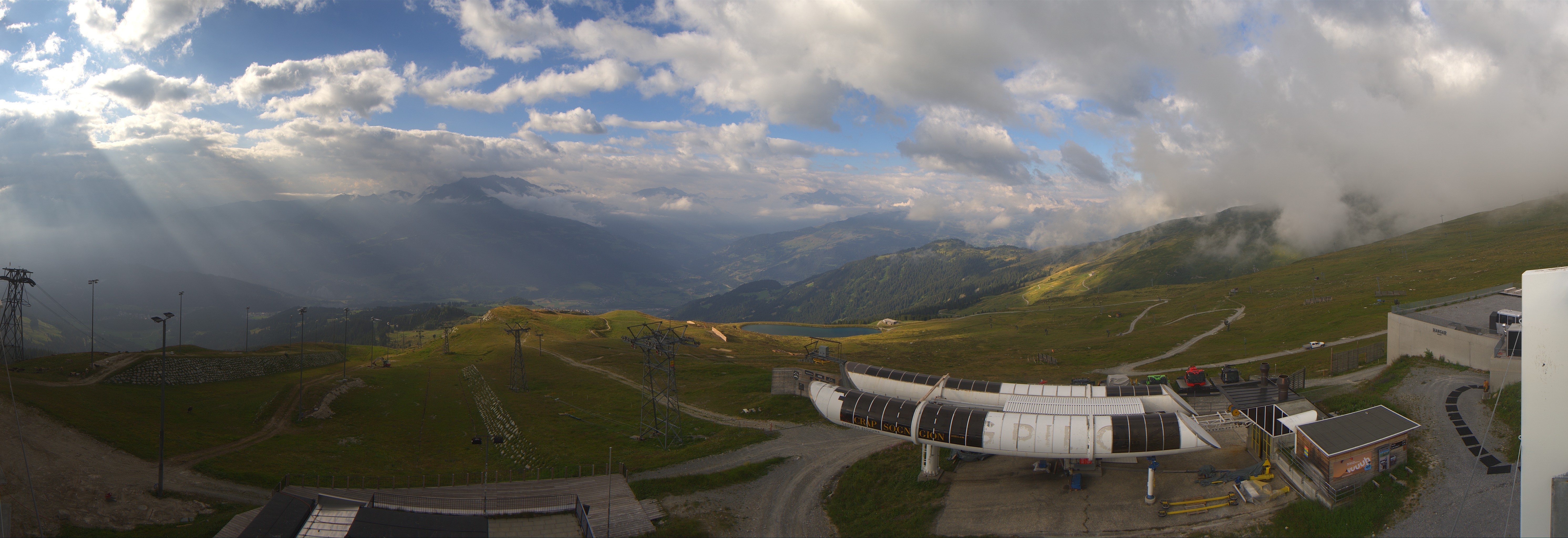 Archiv Foto Webcam Crap Sogn Gion Park Laax