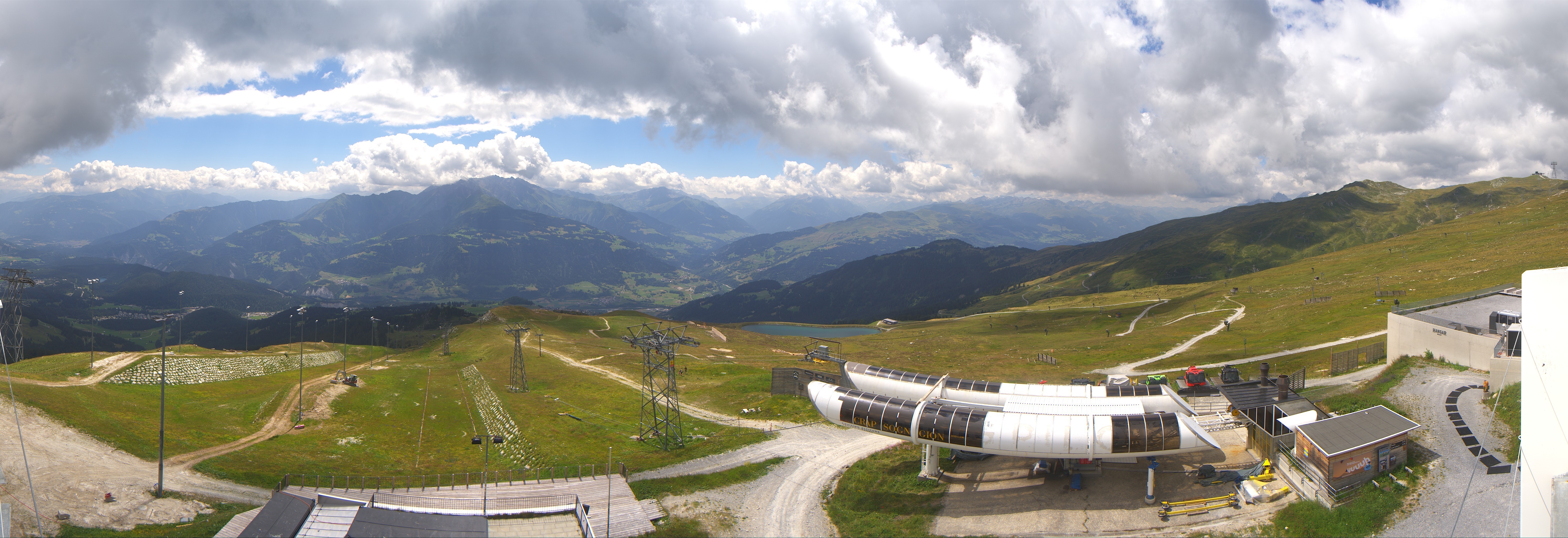 Archiv Foto Webcam Crap Sogn Gion Park Laax