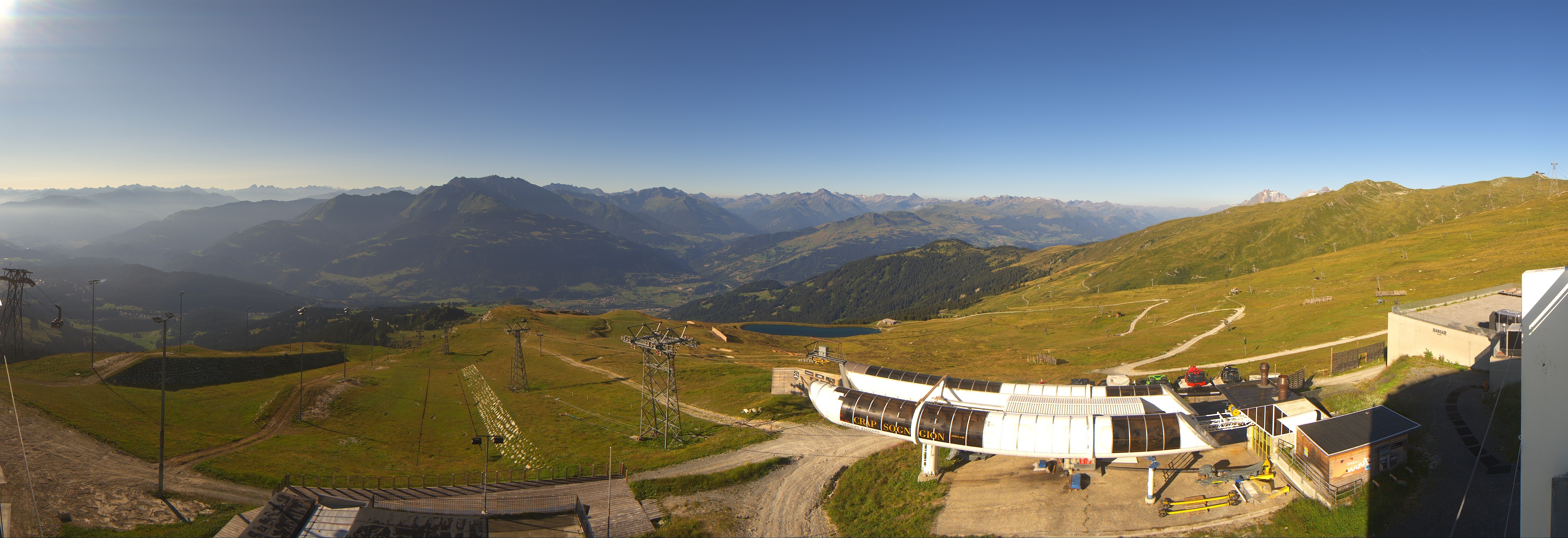 Archiv Foto Webcam Crap Sogn Gion Park Laax