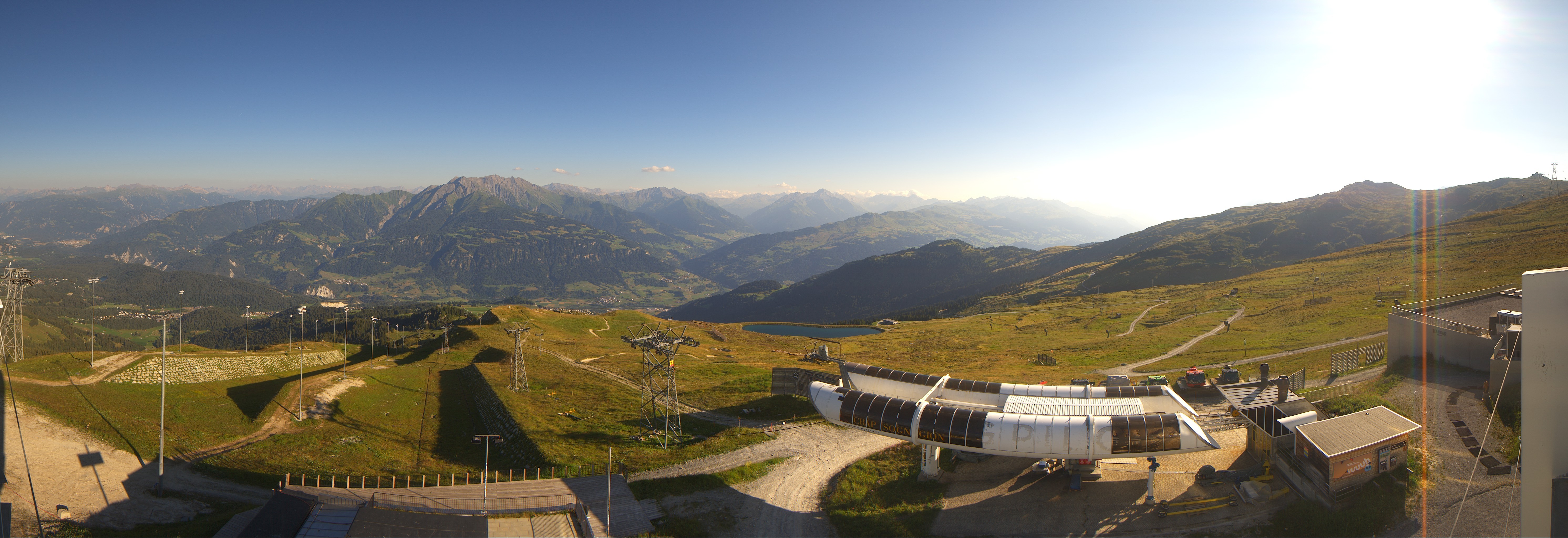 Archiv Foto Webcam Crap Sogn Gion Park Laax