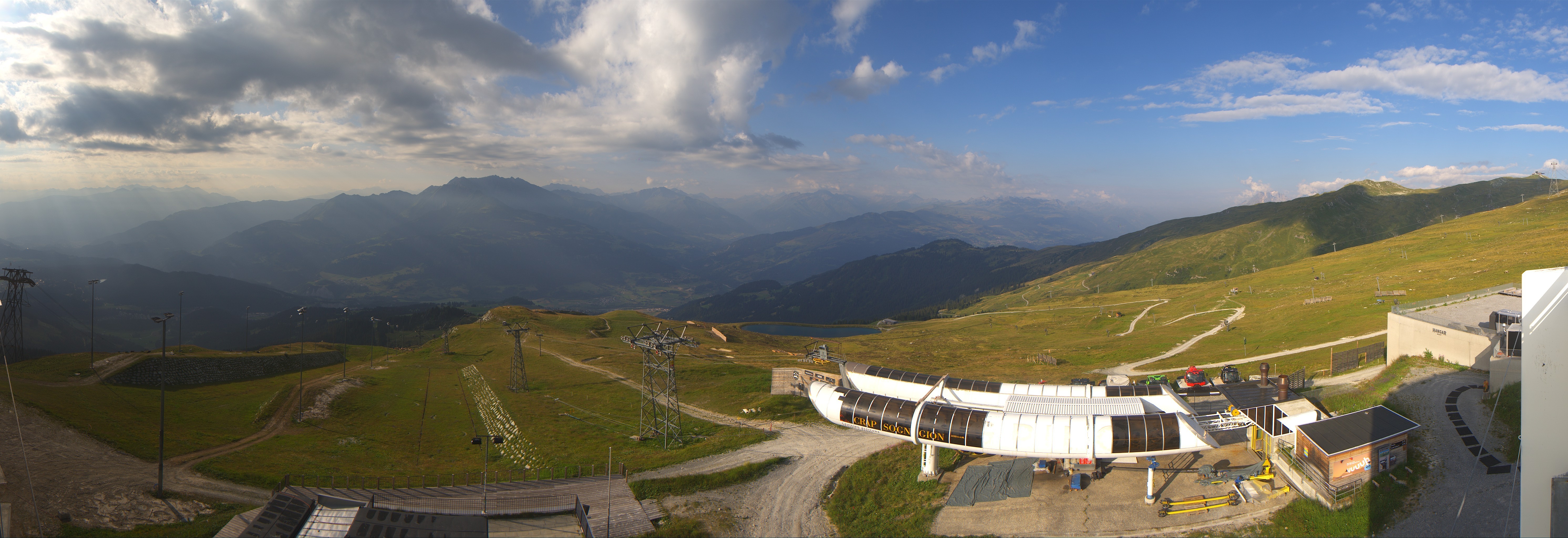 Archiv Foto Webcam Crap Sogn Gion Park Laax