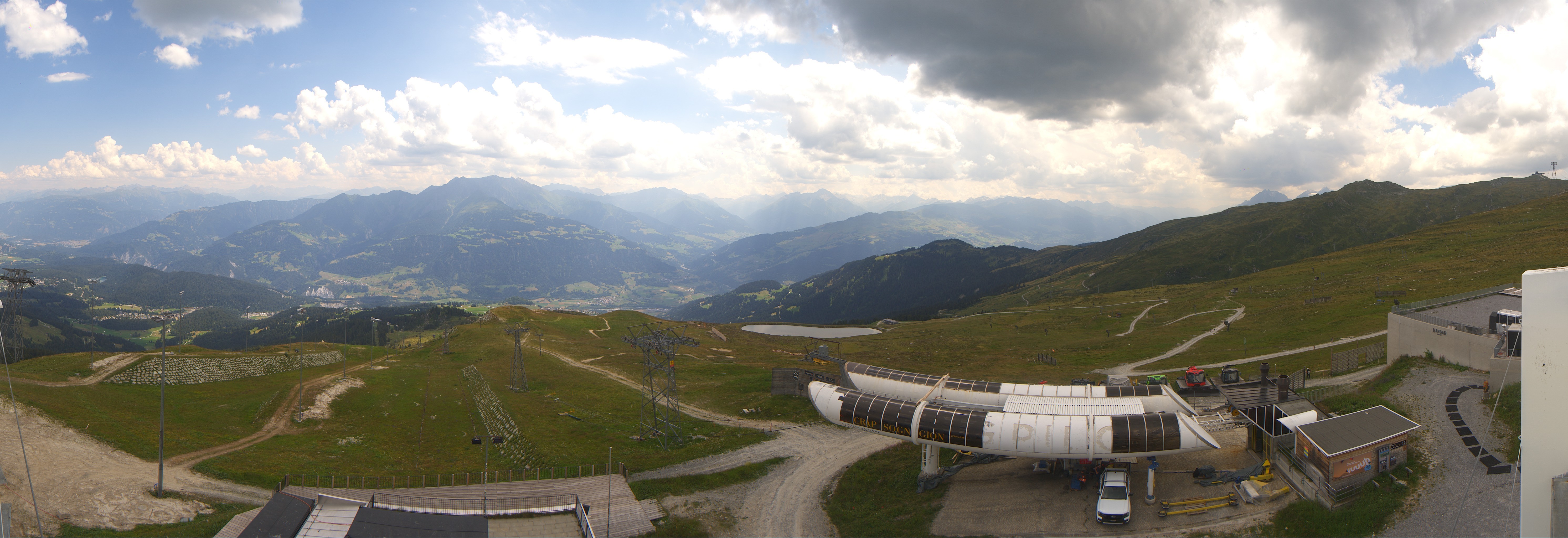Archiv Foto Webcam Crap Sogn Gion Park Laax