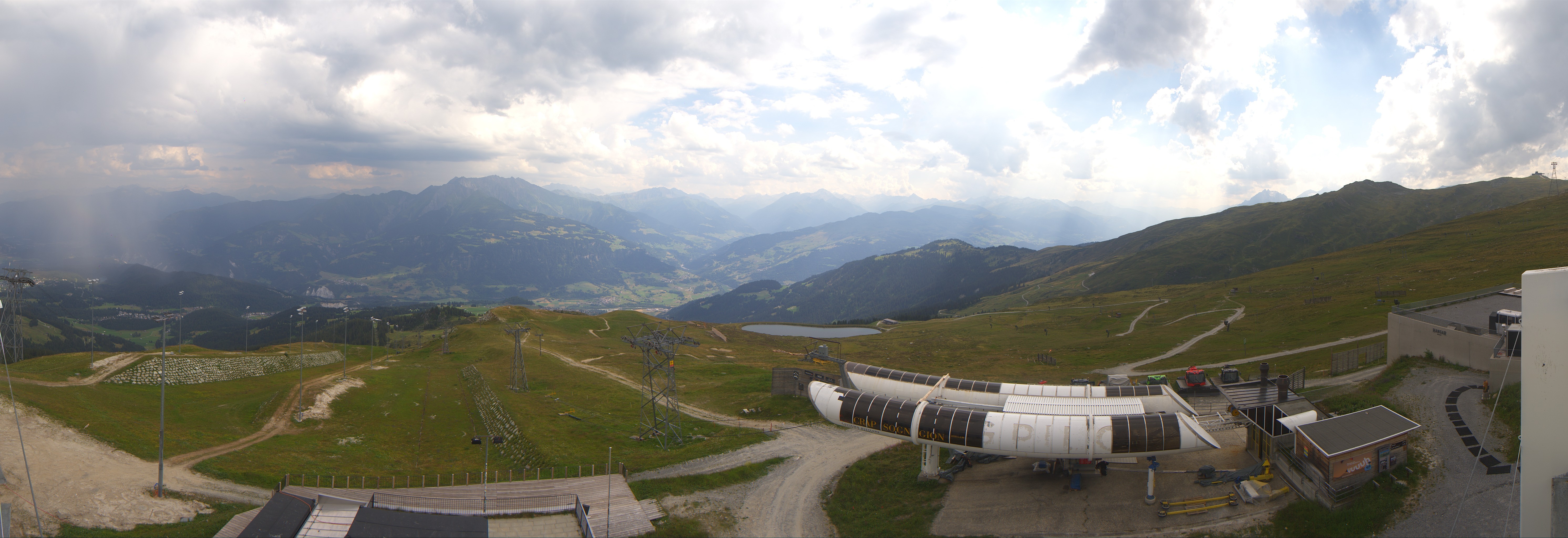 Archiv Foto Webcam Crap Sogn Gion Park Laax