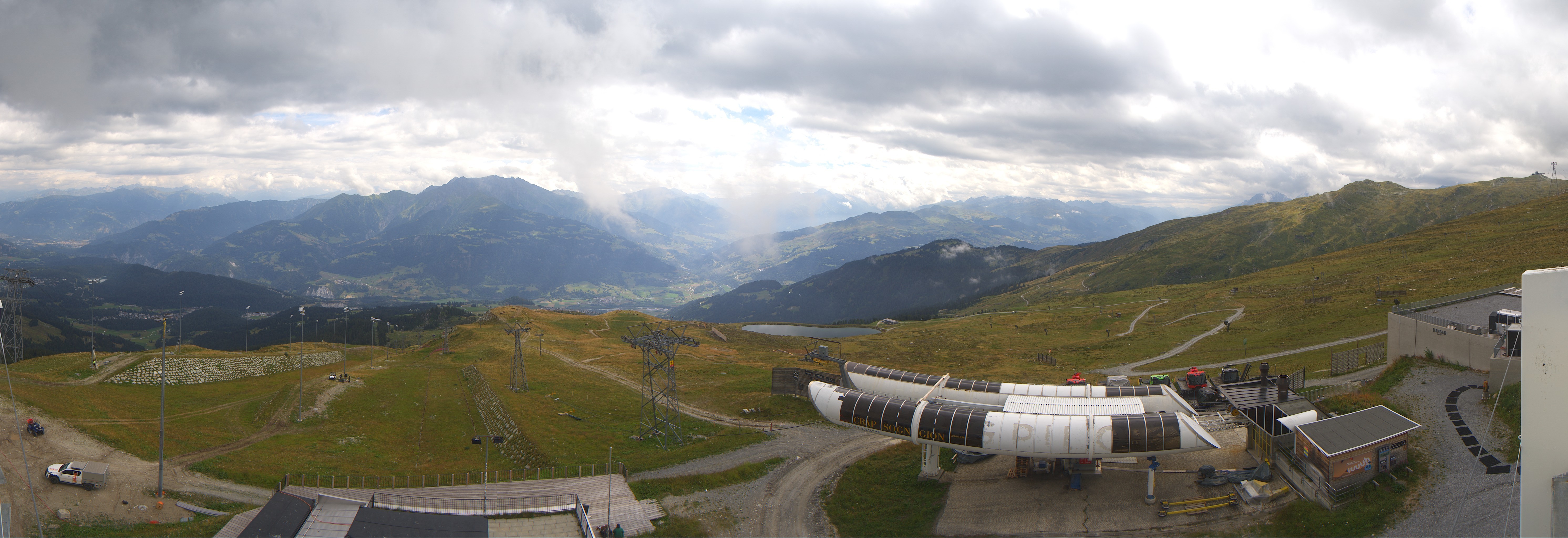Archiv Foto Webcam Crap Sogn Gion Park Laax