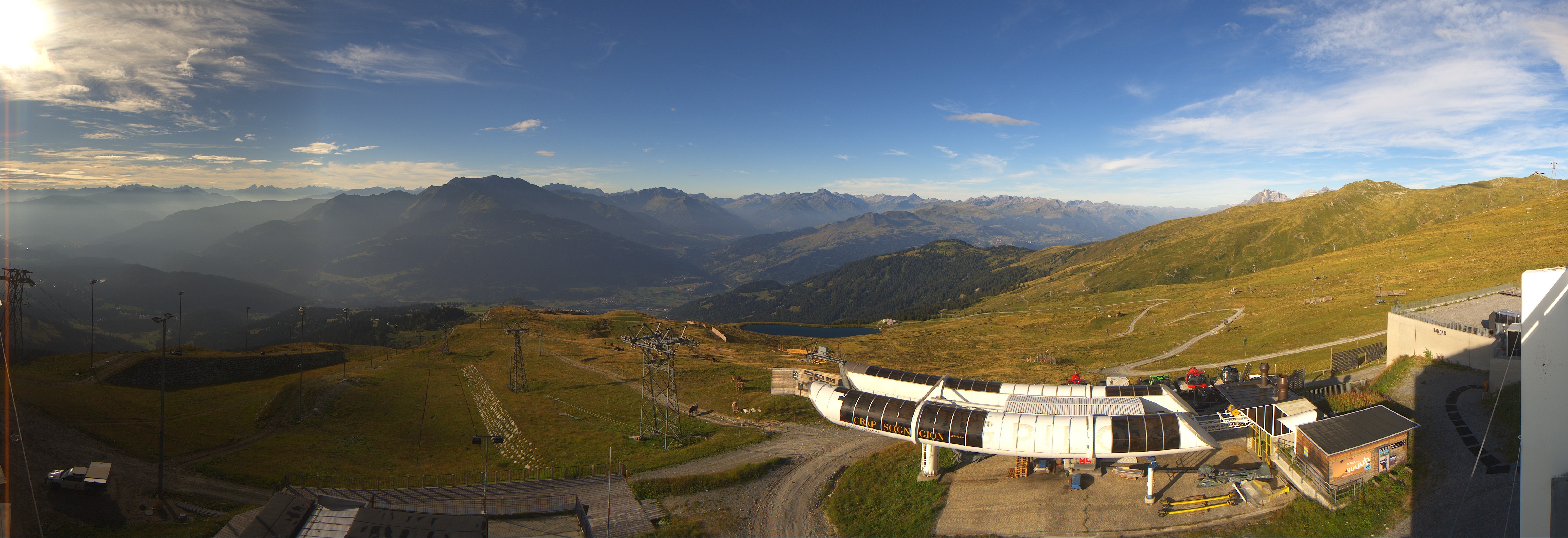Archiv Foto Webcam Crap Sogn Gion Park Laax