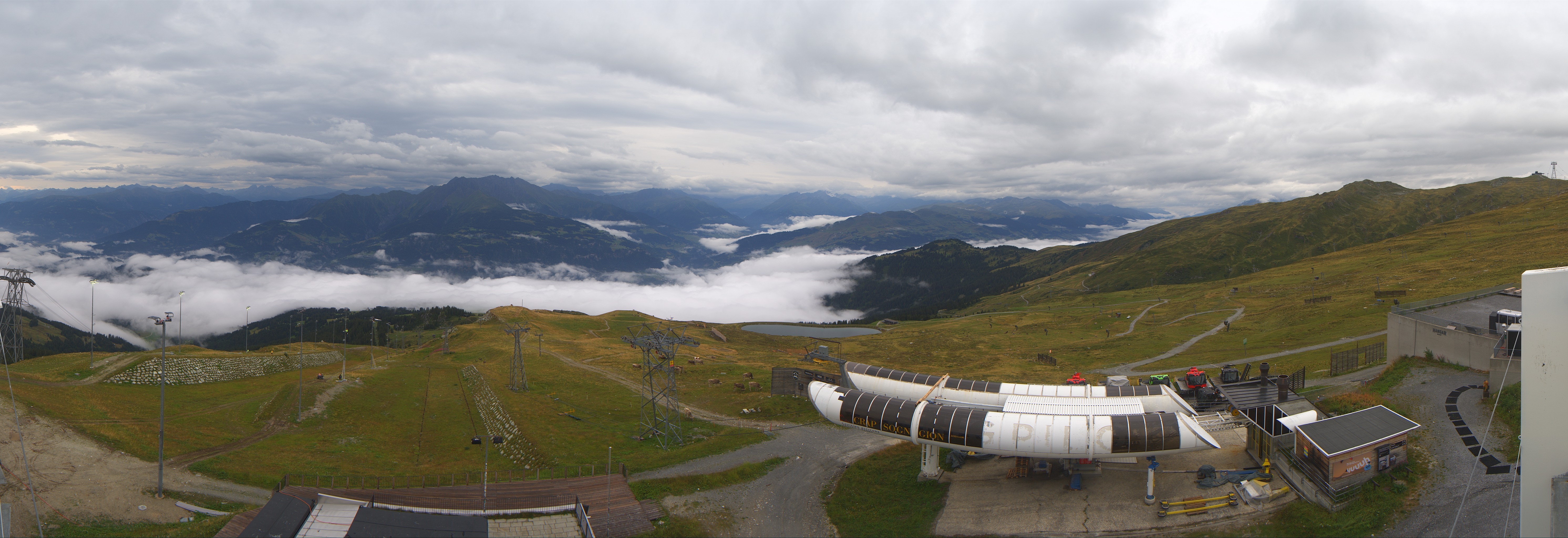 Archiv Foto Webcam Crap Sogn Gion Park Laax