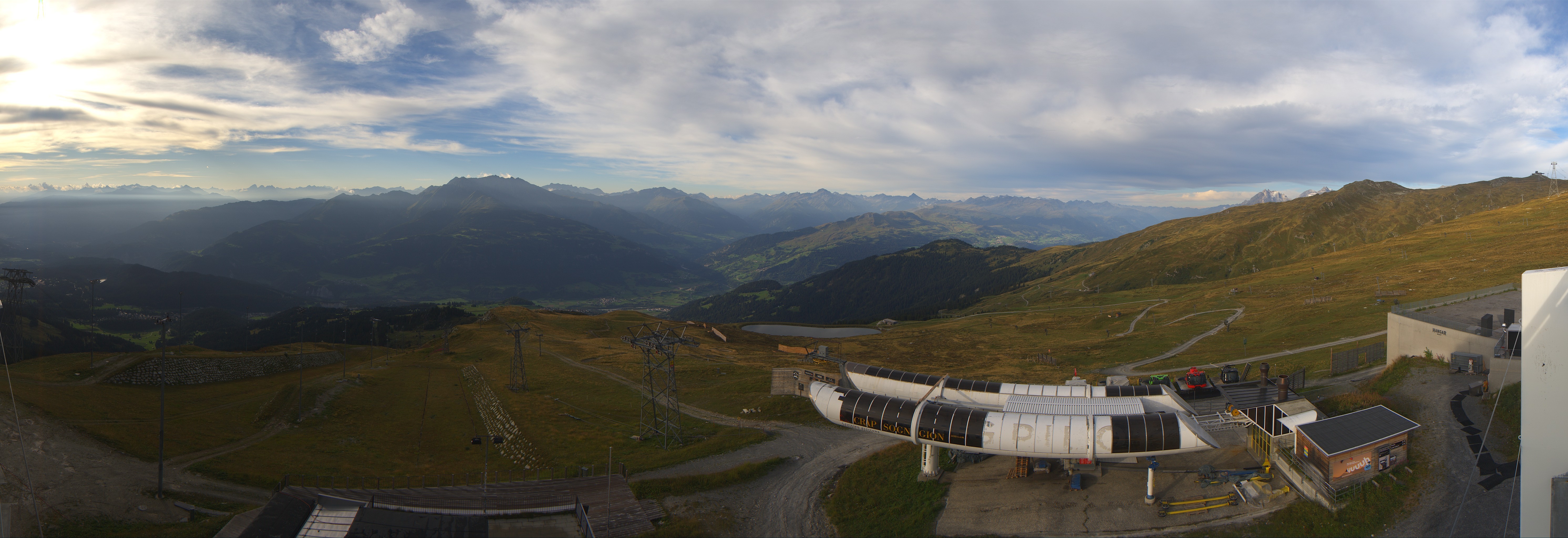Archiv Foto Webcam Crap Sogn Gion Park Laax