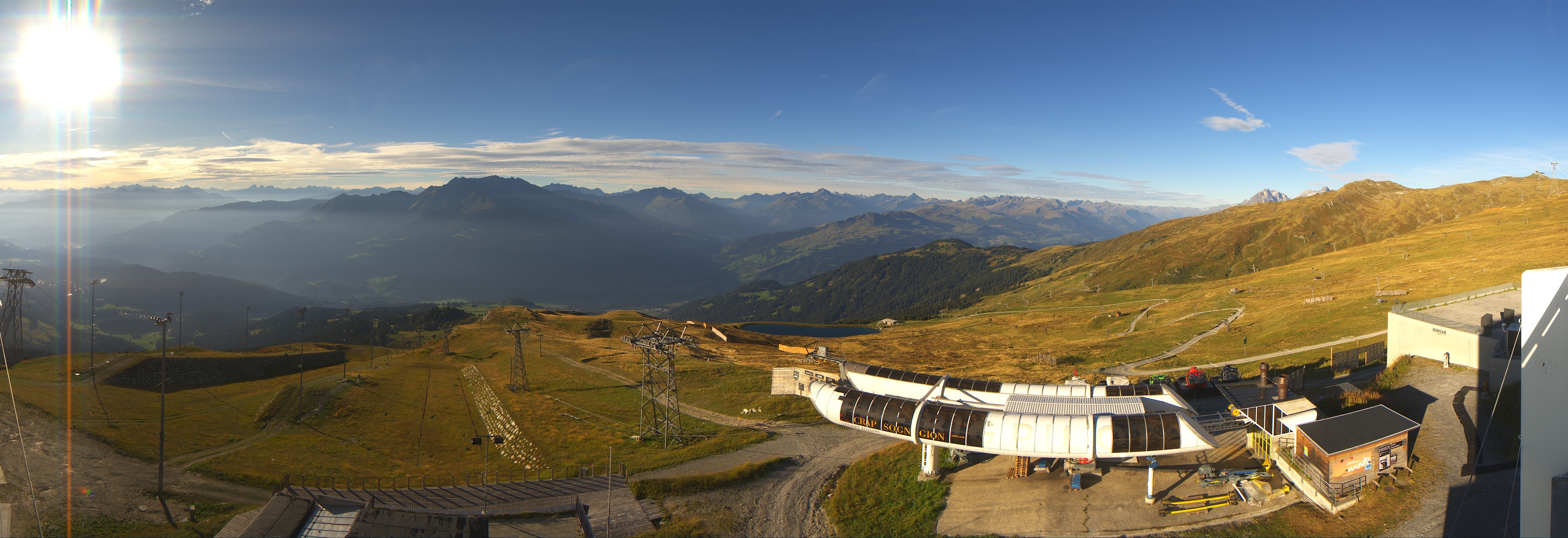 Archiv Foto Webcam Crap Sogn Gion Park Laax