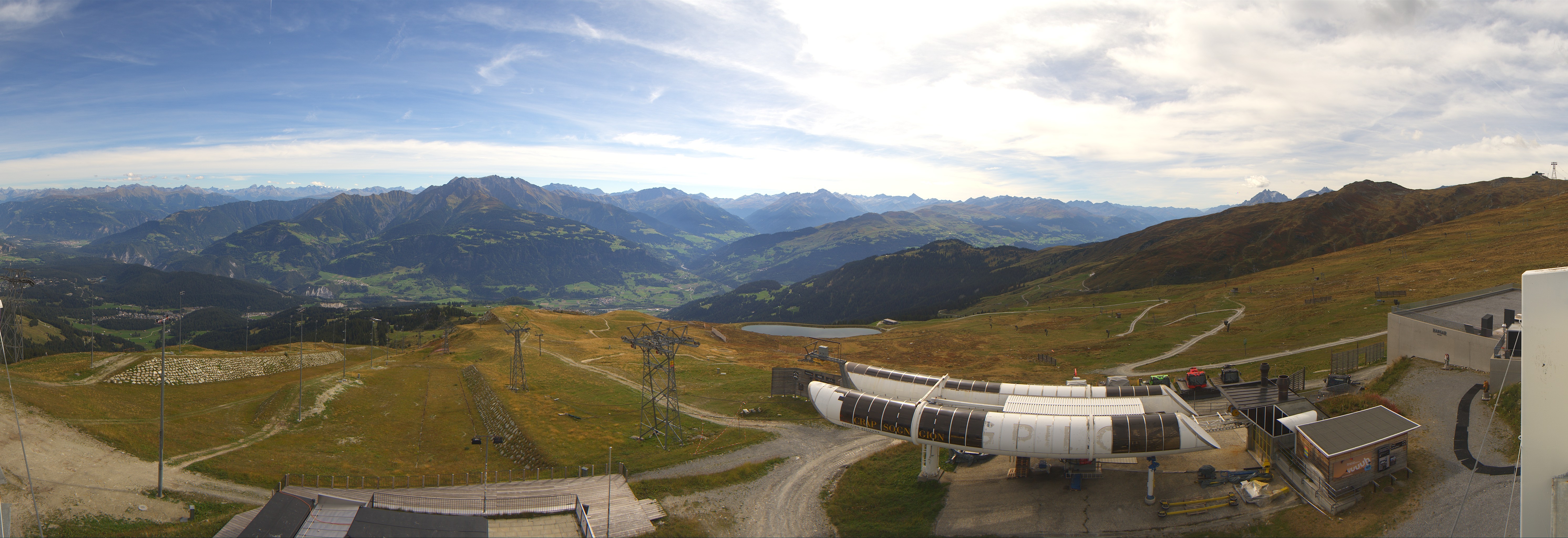 Archiv Foto Webcam Crap Sogn Gion Park Laax