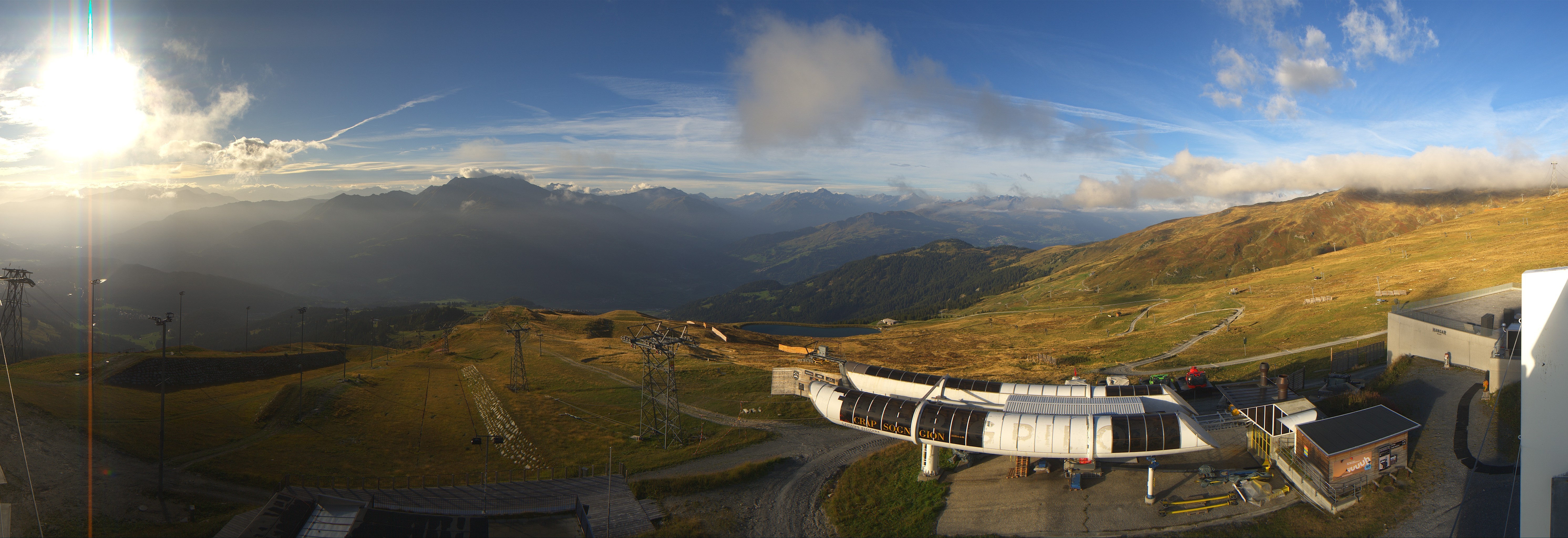 Archiv Foto Webcam Crap Sogn Gion Park Laax