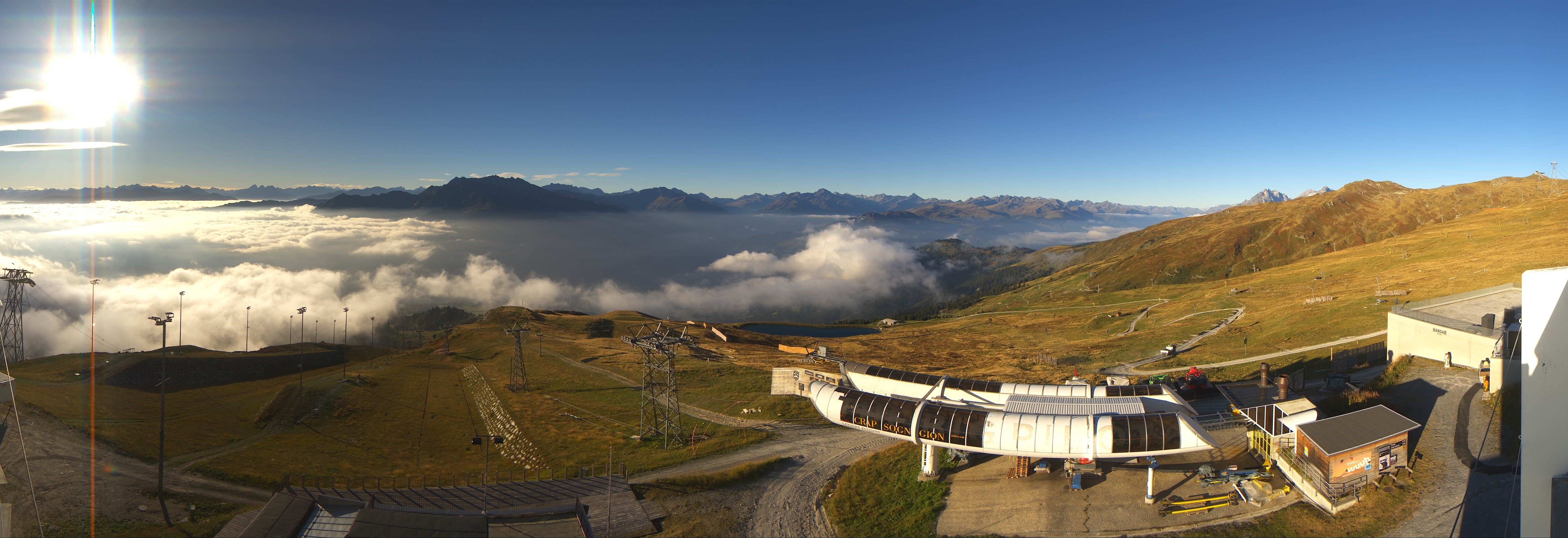 Archiv Foto Webcam Crap Sogn Gion Park Laax