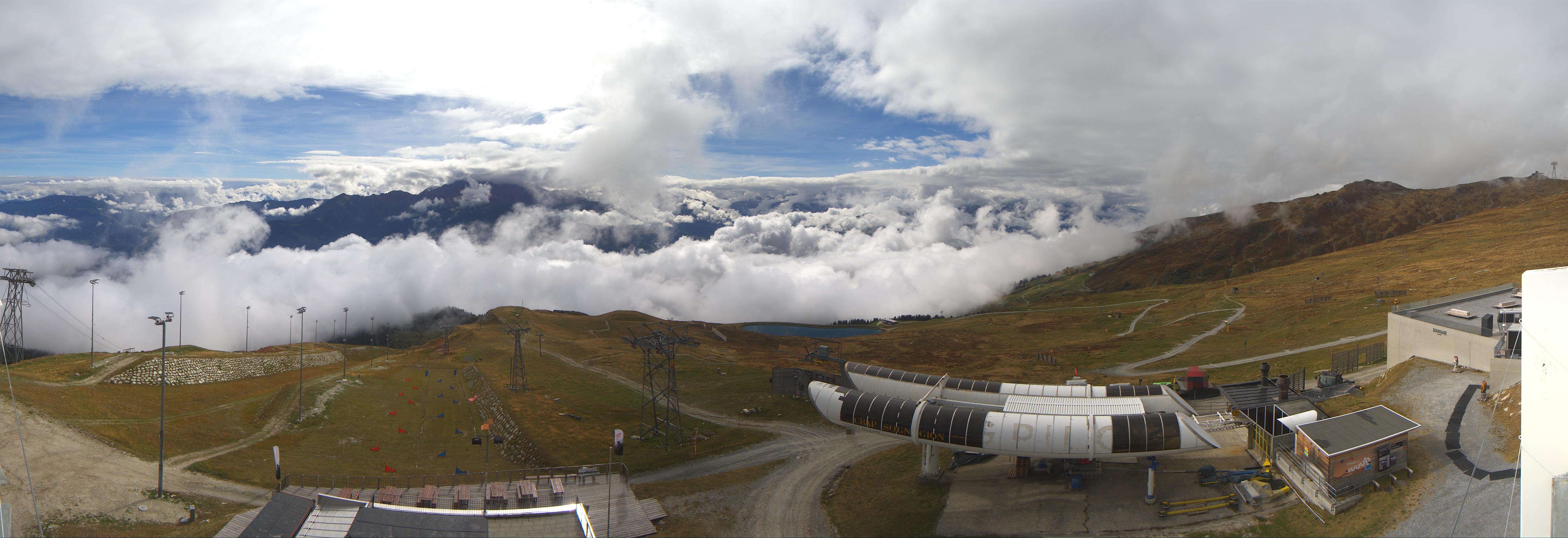 Archiv Foto Webcam Crap Sogn Gion Park Laax