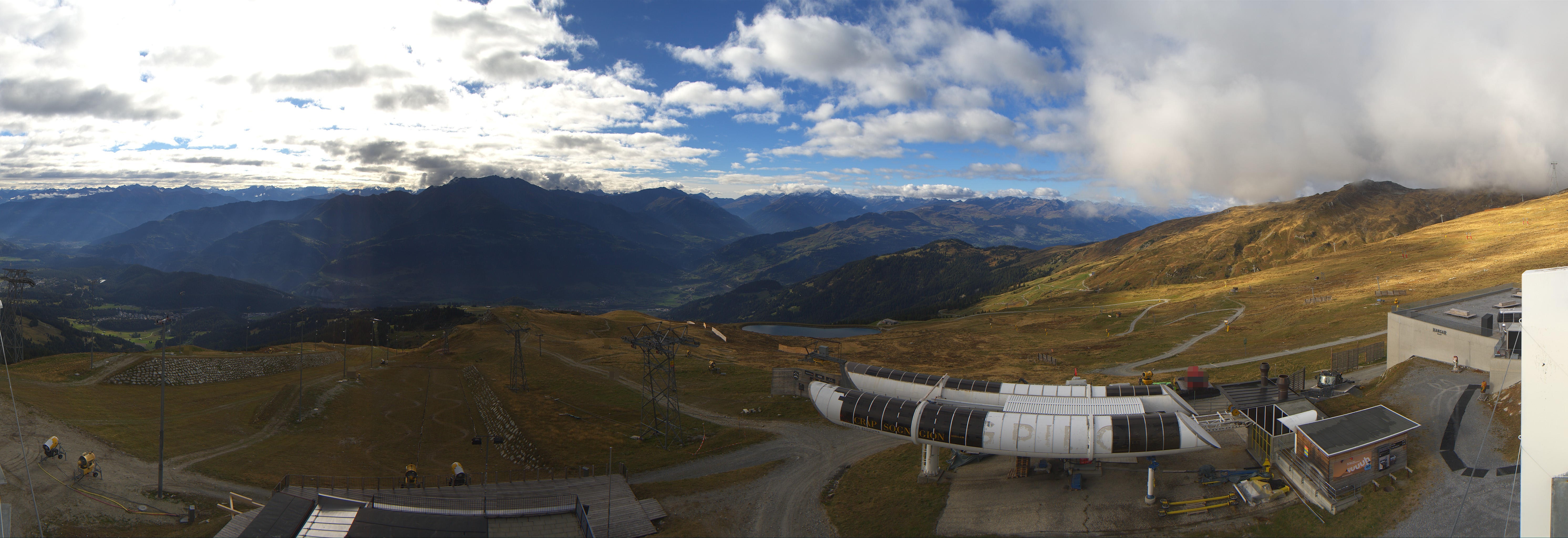Archiv Foto Webcam Crap Sogn Gion Park Laax