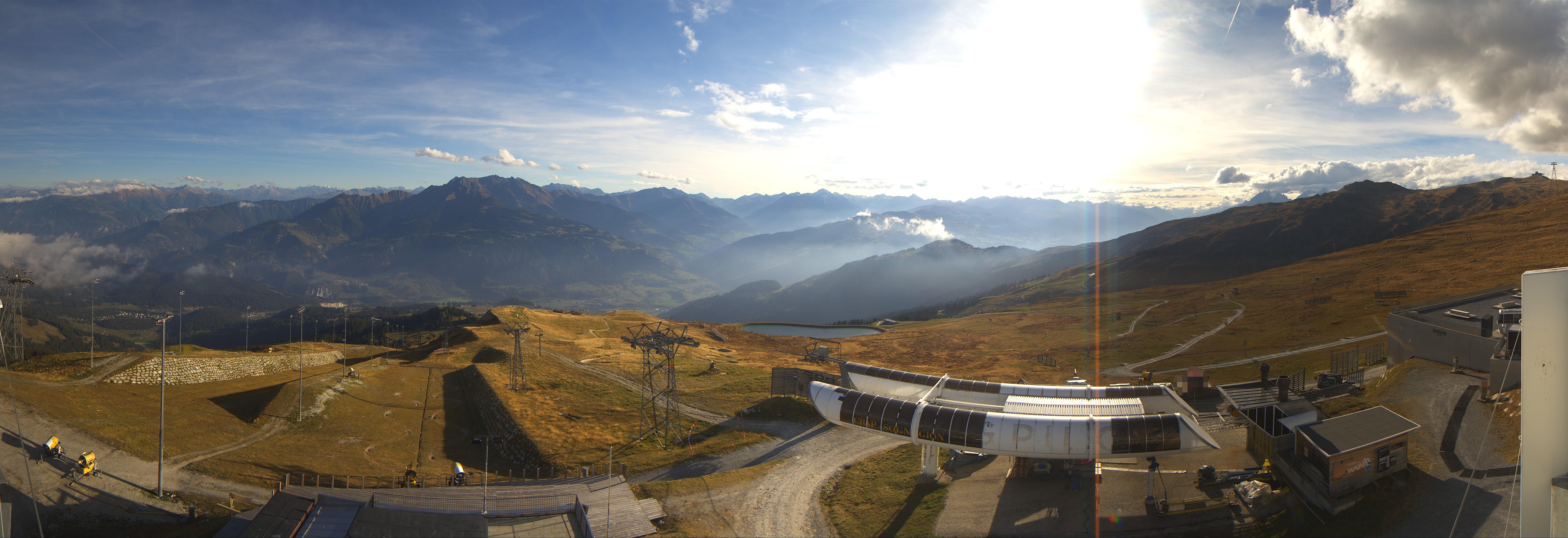 Archiv Foto Webcam Crap Sogn Gion Park Laax