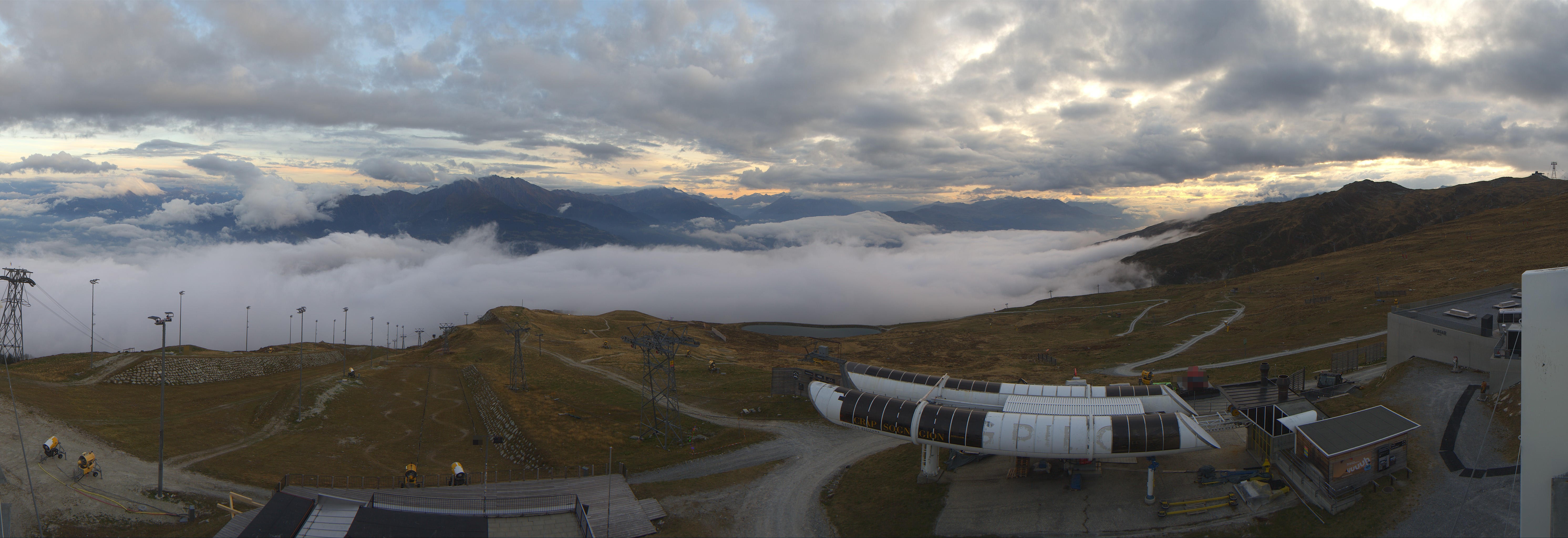 Archiv Foto Webcam Crap Sogn Gion Park Laax