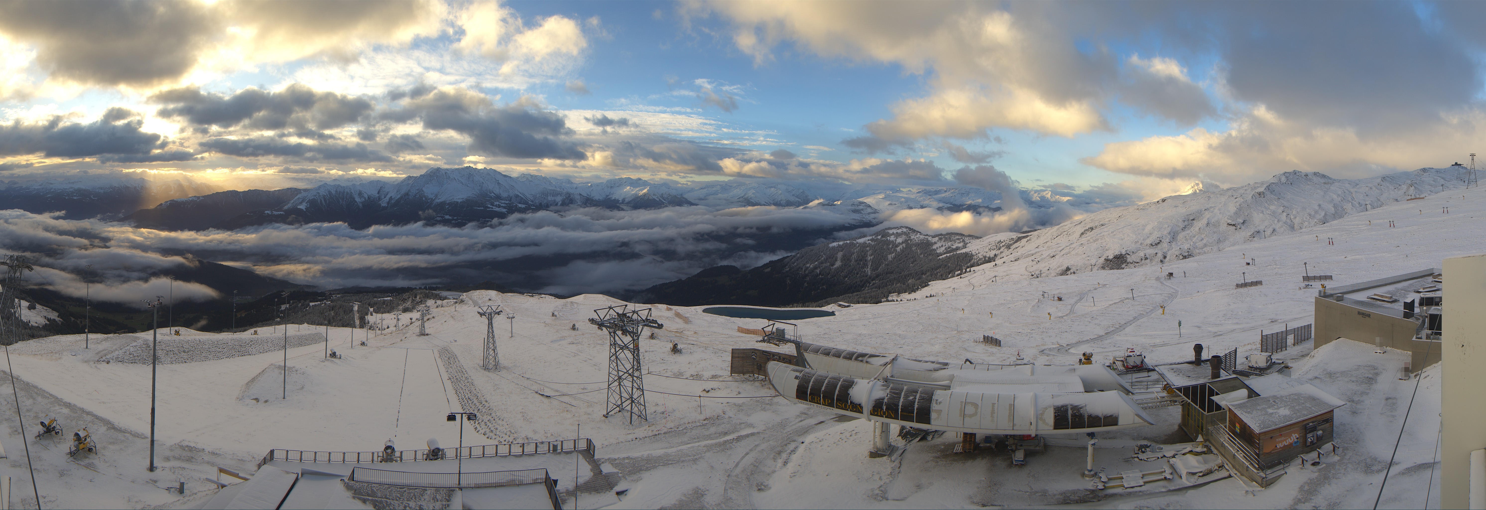 Archiv Foto Webcam Crap Sogn Gion Park Laax