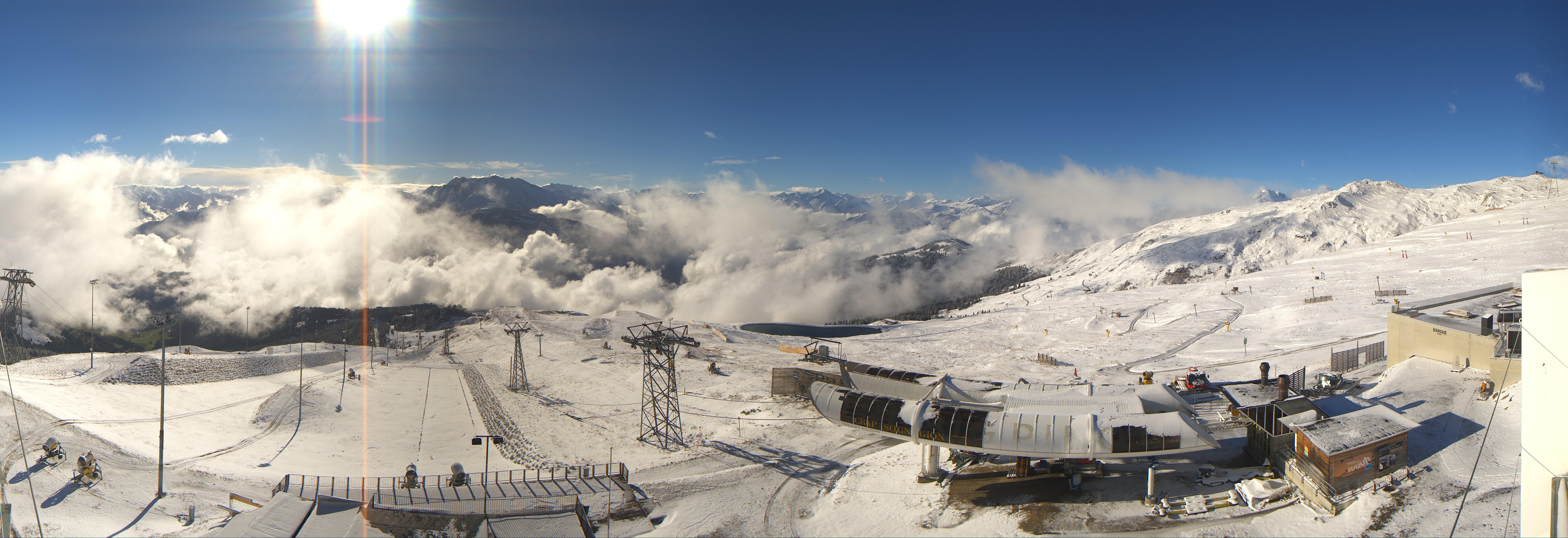 Archiv Foto Webcam Crap Sogn Gion Park Laax