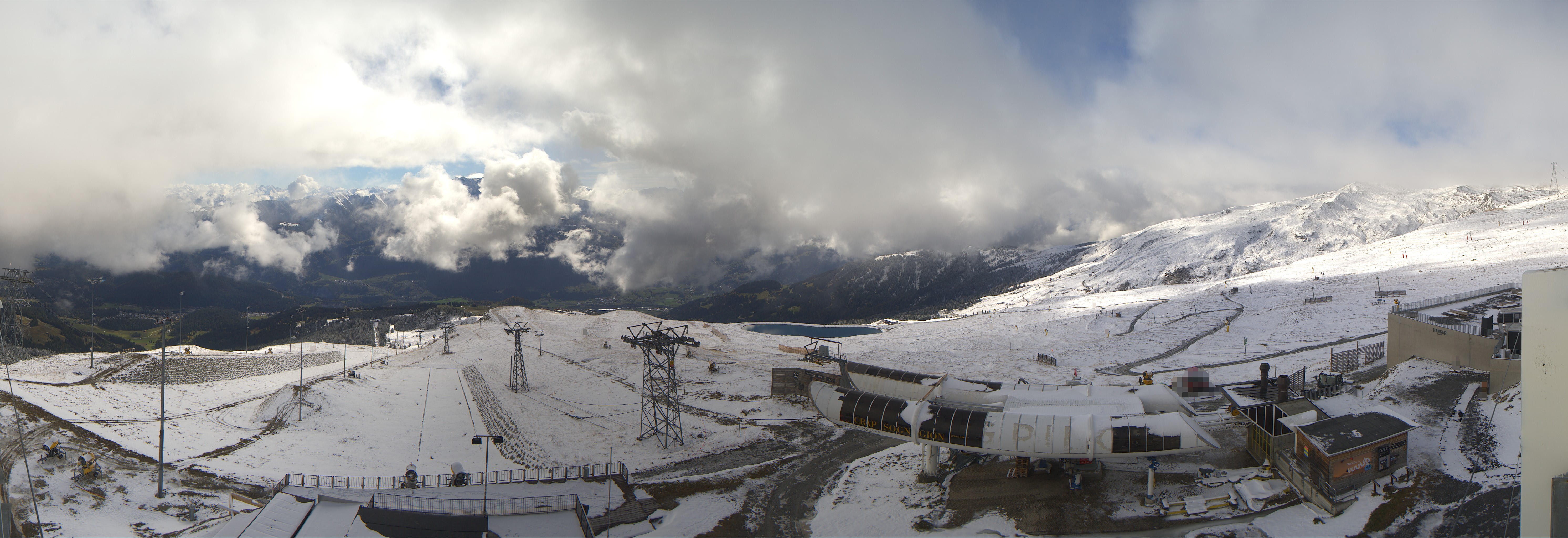 Archiv Foto Webcam Crap Sogn Gion Park Laax