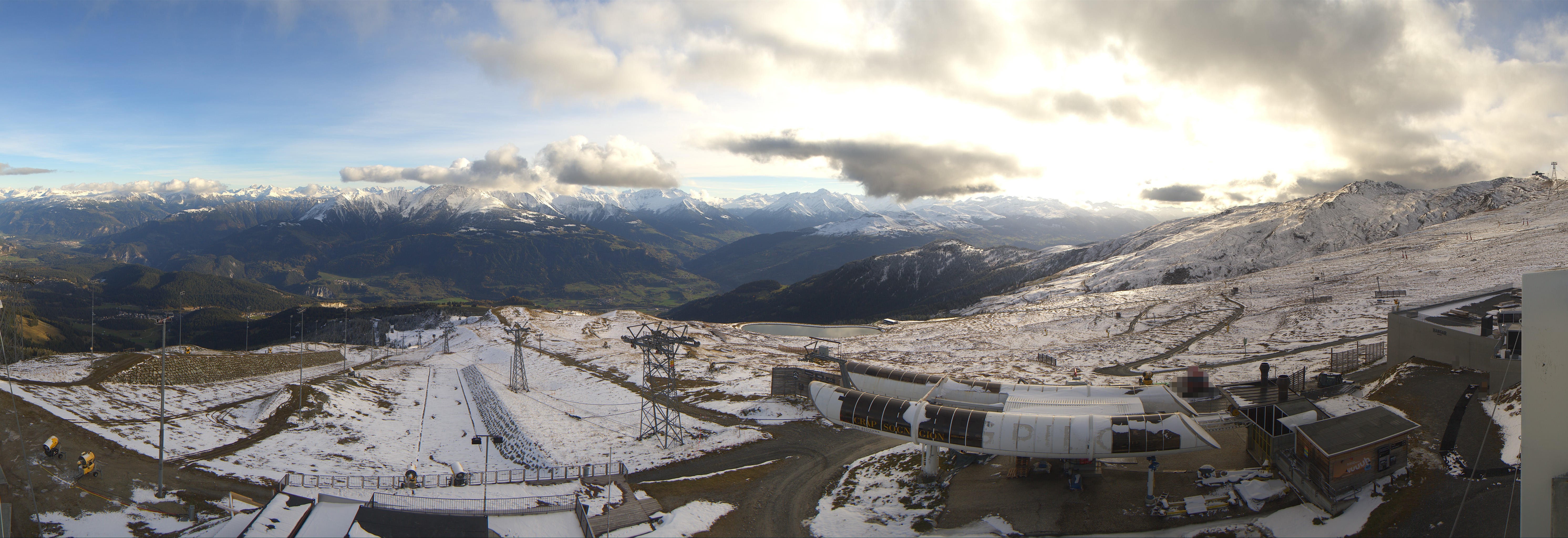 Archiv Foto Webcam Crap Sogn Gion Park Laax