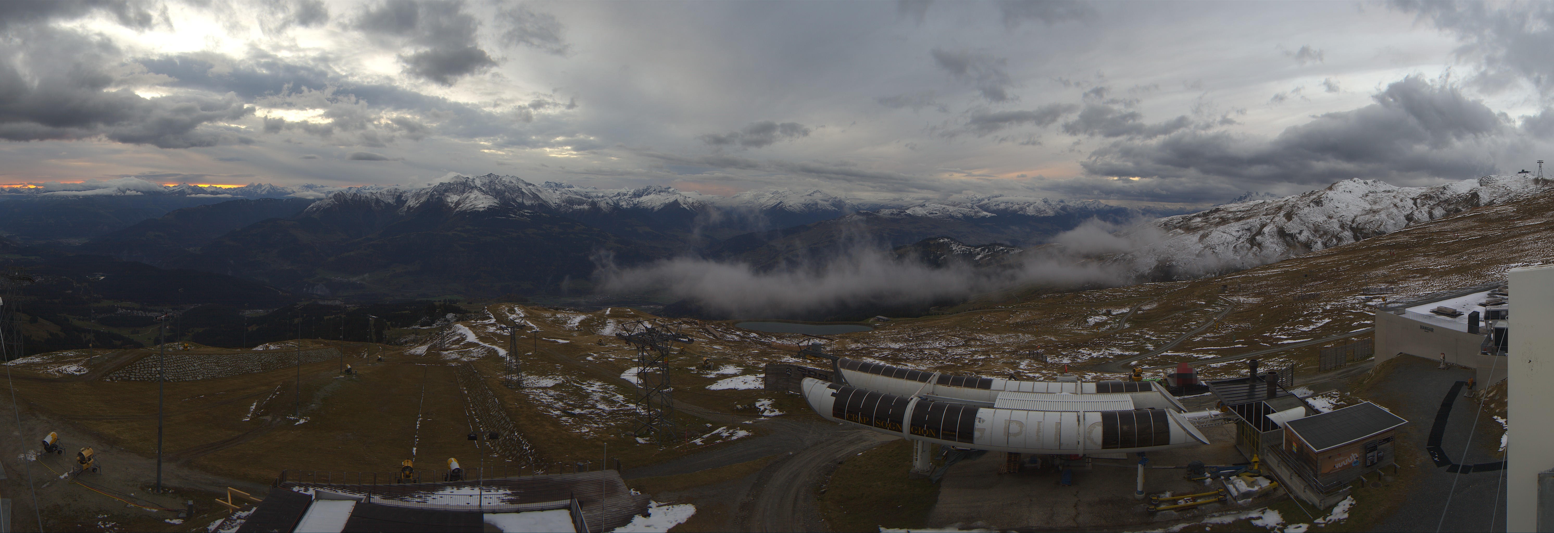Archiv Foto Webcam Crap Sogn Gion Park Laax