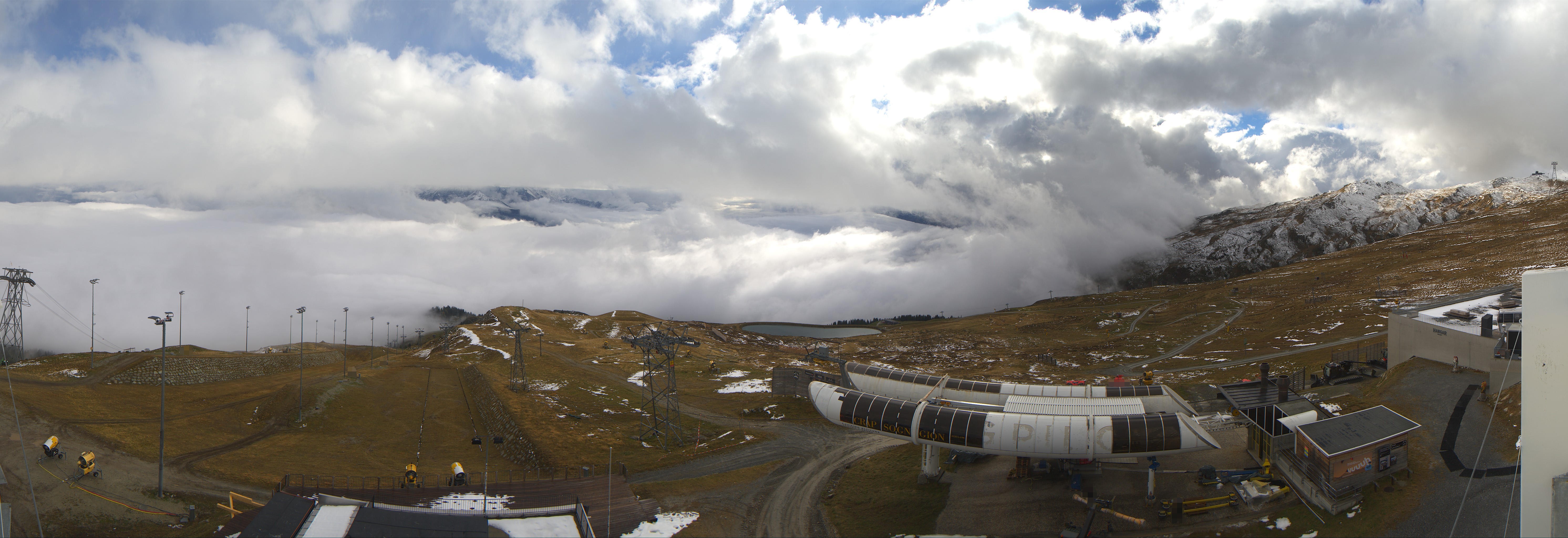 Archiv Foto Webcam Crap Sogn Gion Park Laax