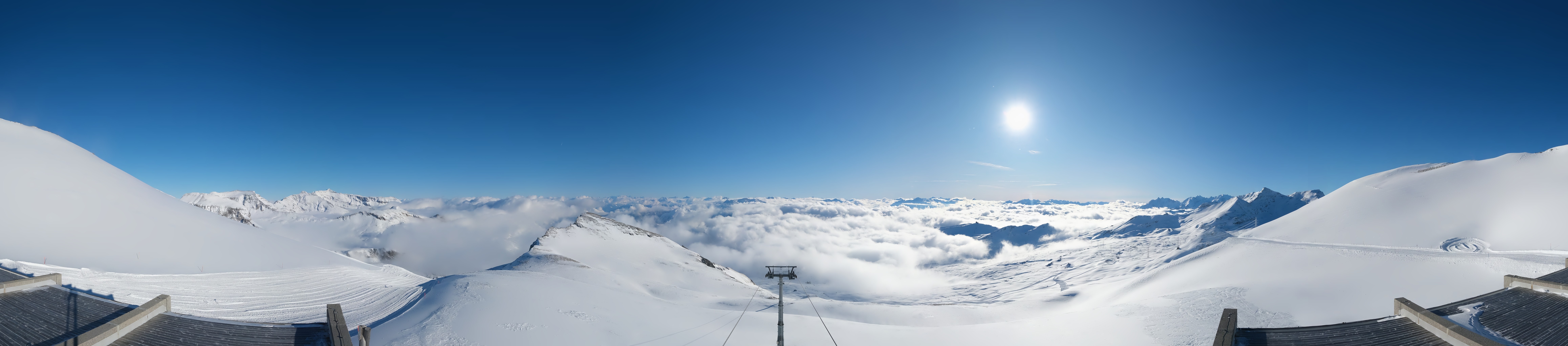 Archived image Webcam Laax Flims Falera Top Station La Siala