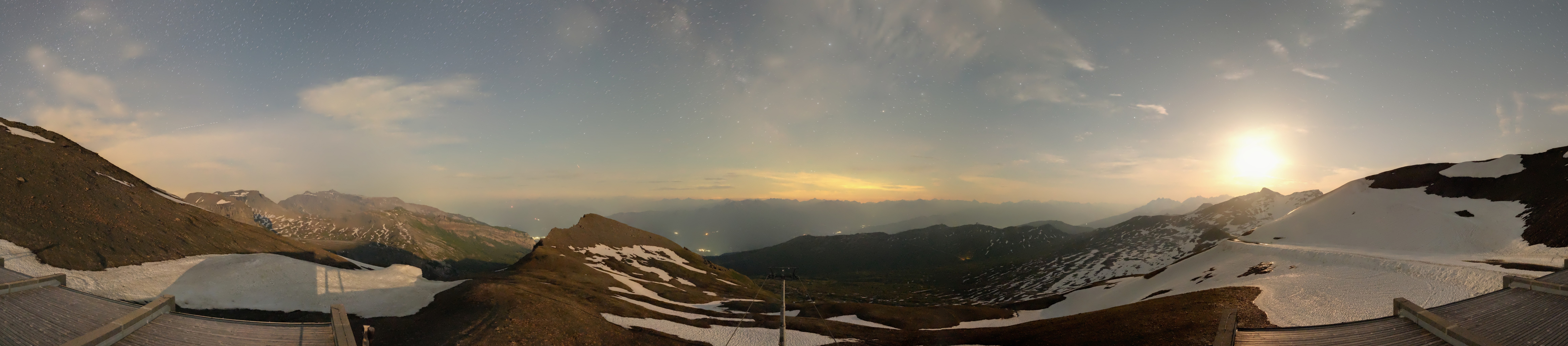Archiv Foto Webcam Laax Flims Falera Bergstation La Siala