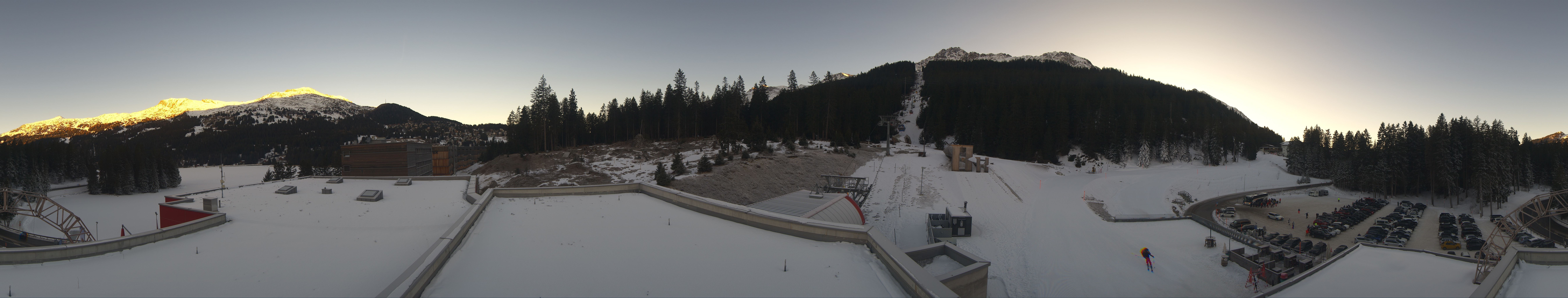 Archiv Foto Webcam Talstation Rothorn Gondelbahn Lenzerheide