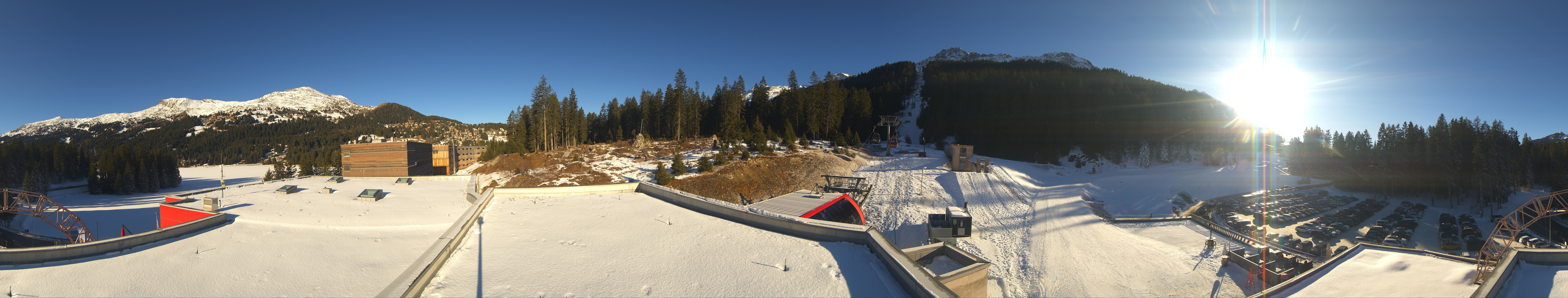 Archiv Foto Webcam Talstation Rothorn Gondelbahn Lenzerheide