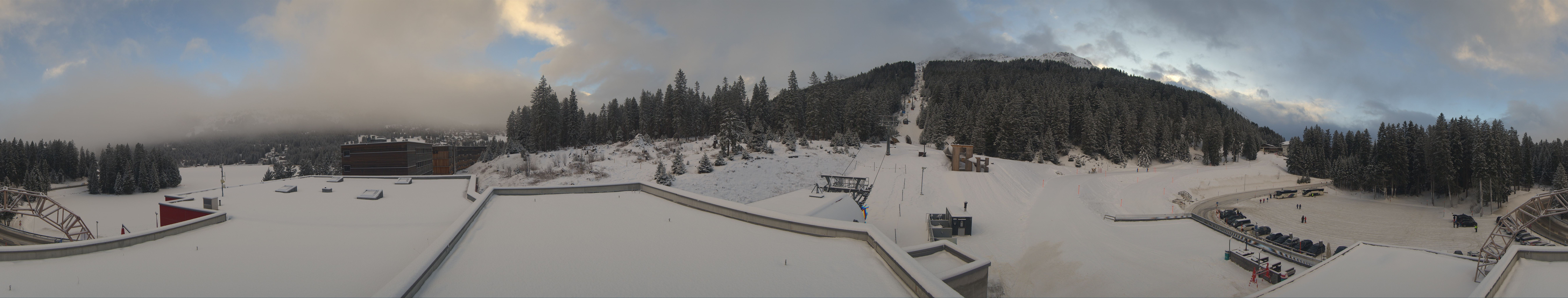 Archiv Foto Webcam Talstation Rothorn Gondelbahn Lenzerheide