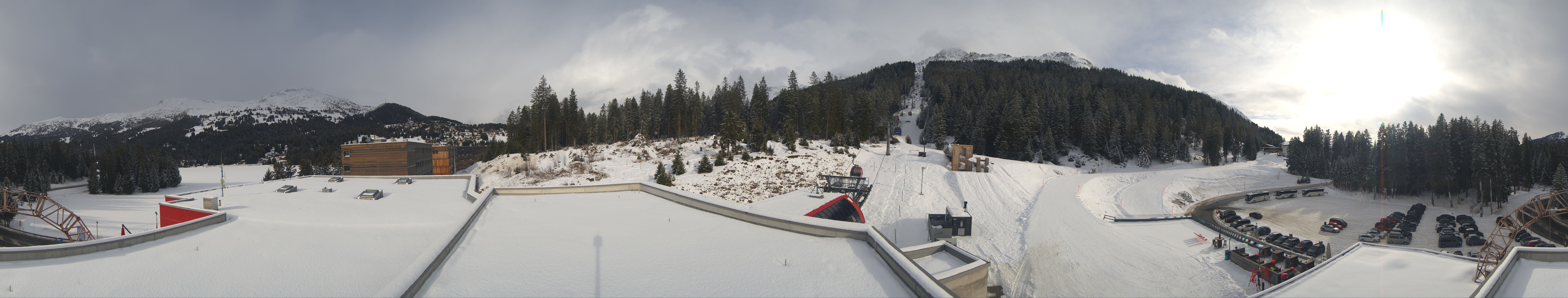 Archiv Foto Webcam Talstation Rothorn Gondelbahn Lenzerheide