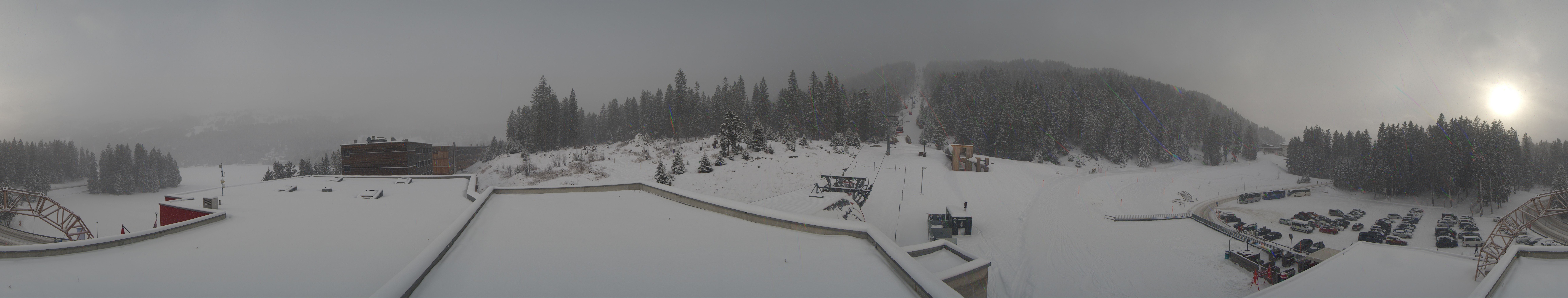 Archiv Foto Webcam Talstation Rothorn Gondelbahn Lenzerheide