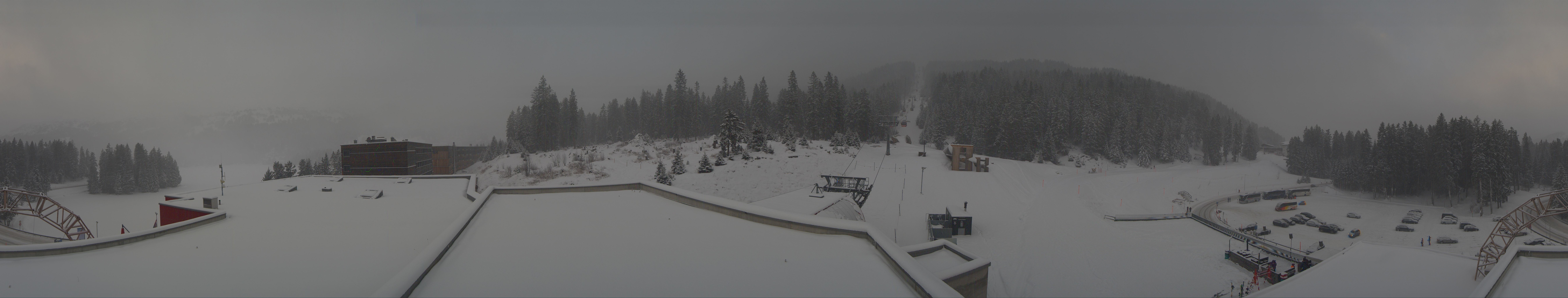 Archiv Foto Webcam Talstation Rothorn Gondelbahn Lenzerheide