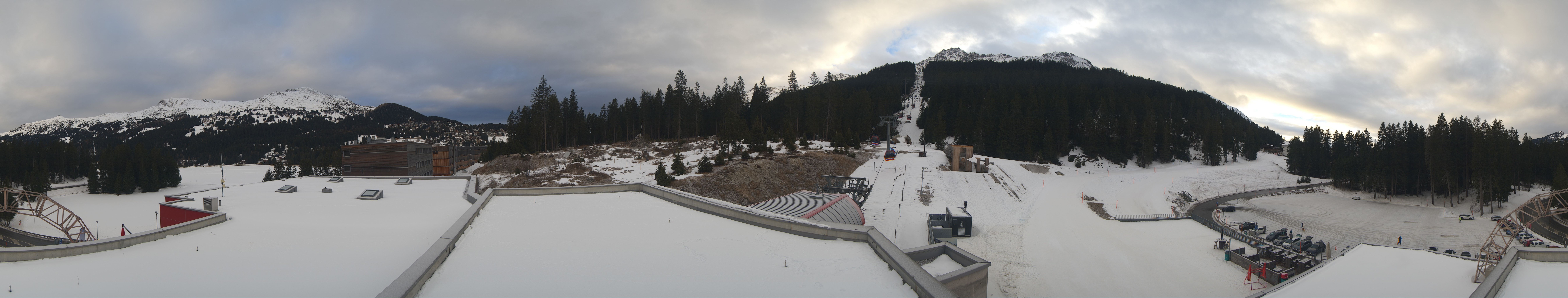 Archiv Foto Webcam Talstation Rothorn Gondelbahn Lenzerheide