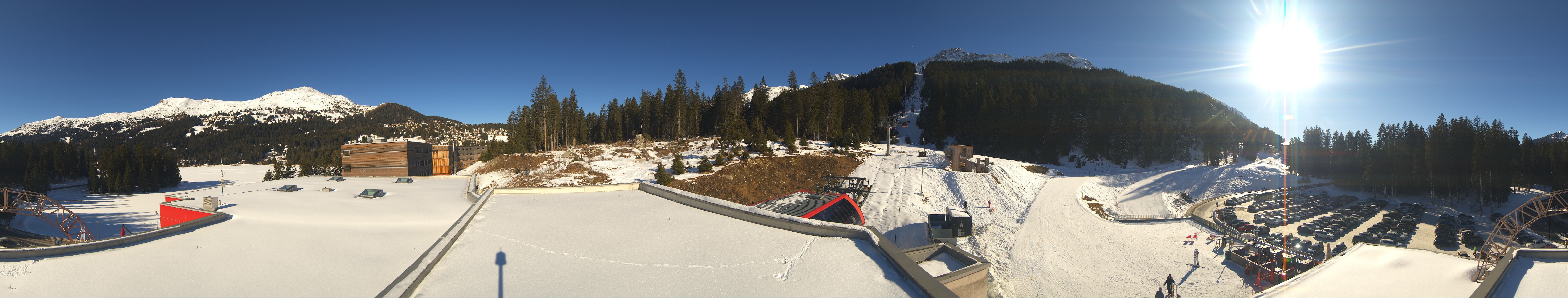 Archiv Foto Webcam Talstation Rothorn Gondelbahn Lenzerheide