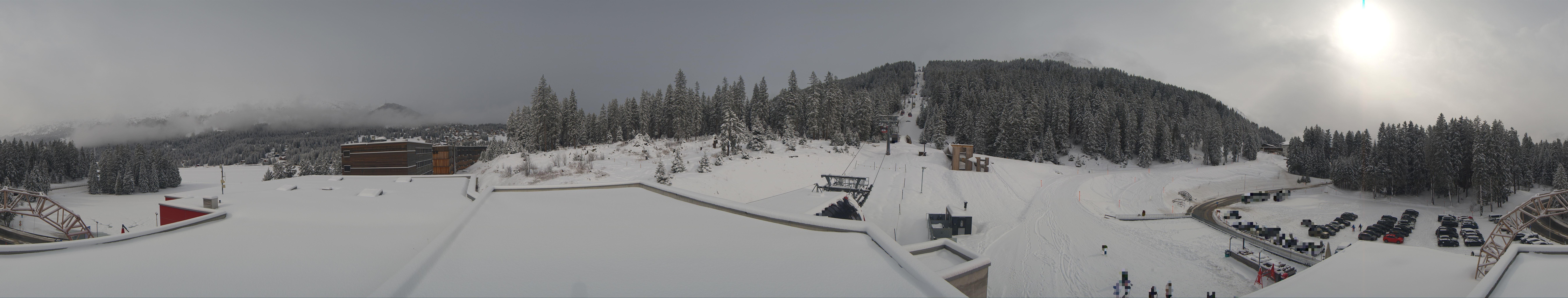 Archiv Foto Webcam Talstation Rothorn Gondelbahn Lenzerheide