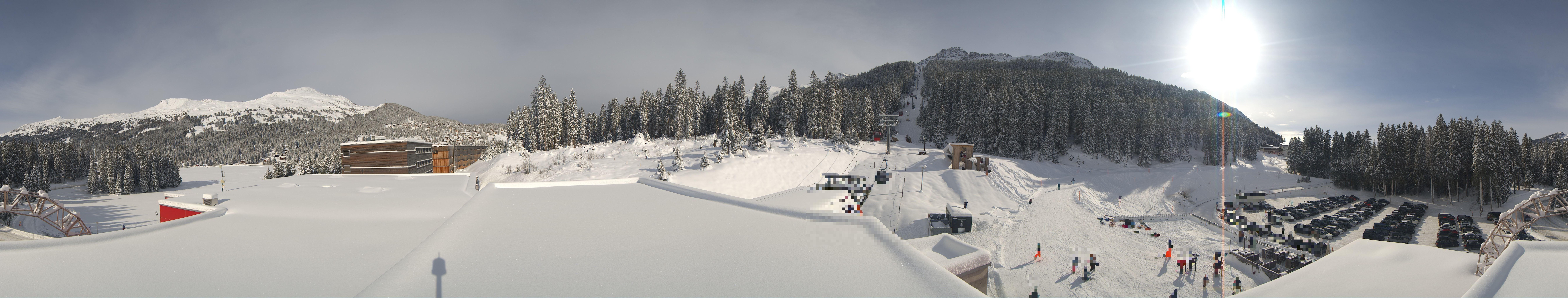 Archiv Foto Webcam Talstation Rothorn Gondelbahn Lenzerheide