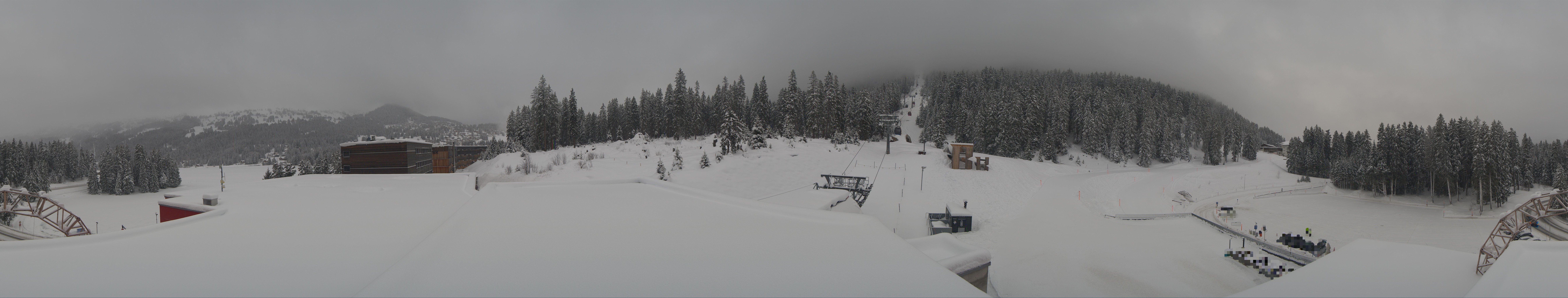 Archiv Foto Webcam Talstation Rothorn Gondelbahn Lenzerheide