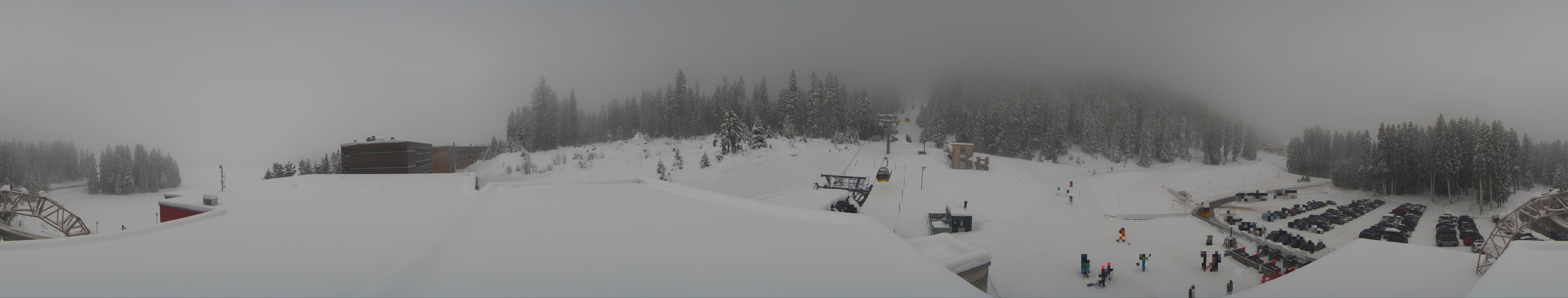 Archiv Foto Webcam Talstation Rothorn Gondelbahn Lenzerheide