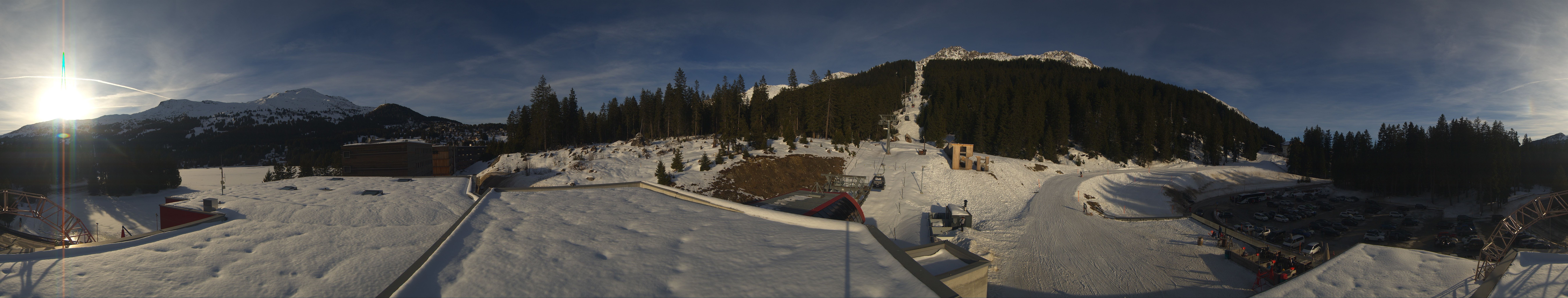 Archived image Webcam Base Station Rothorn Gondola Lenzerheide